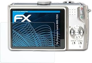 atFoliX Screen Protection Film compatible with Panasonic Lumix DMC-TZ5S Screen Protector, ultra-clear FX Protective Film (3X)