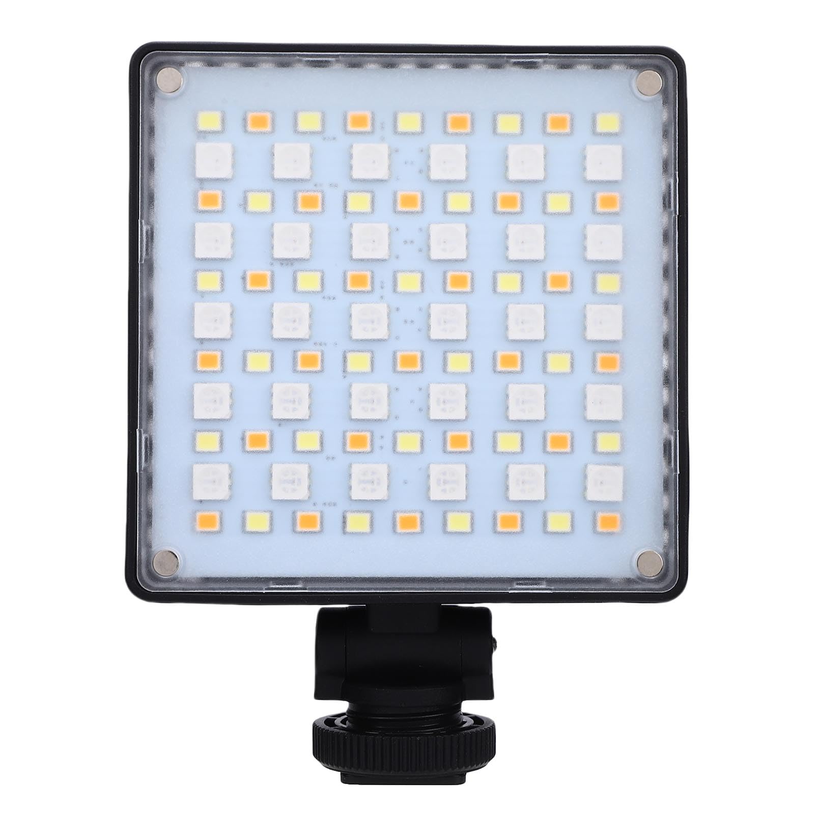Fabater RGB-Videoleuchte, Tragbares Selfie-Licht, 0–360 Vollfarbe, CRI 95+, 1800–9000 K, LED, 2600 MAh, Wiederaufladbar, Clip-On-Fill-Beleuchtung für Fotografie, Videokonferenz