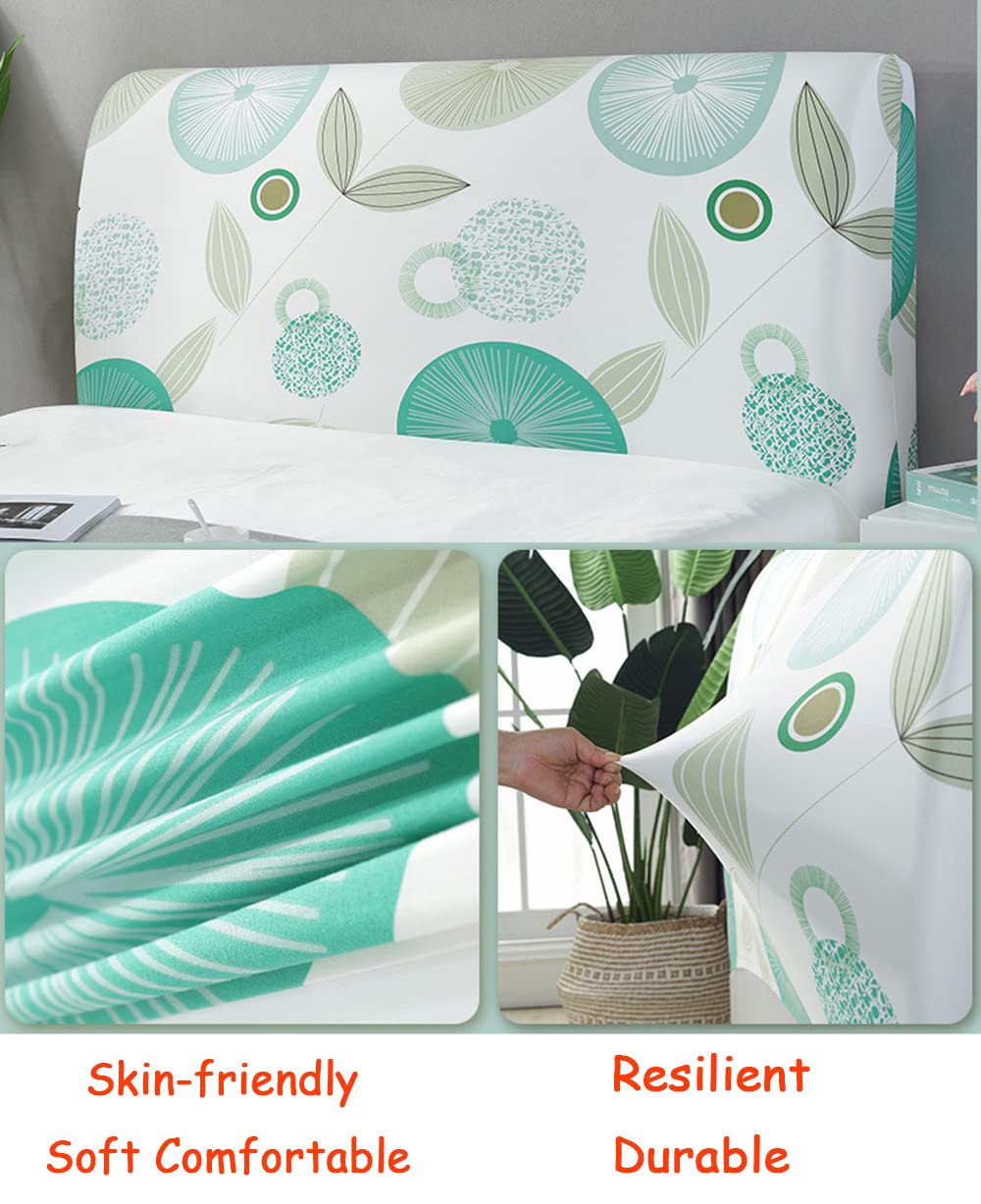 Cabecero Elástico Cama Cabecero Protección Todo Incluido A Prueba de Polvo Cubierta para la Cabeza Dormitorio Desmontable Lavable -14-180 cm (71 pulgadas)