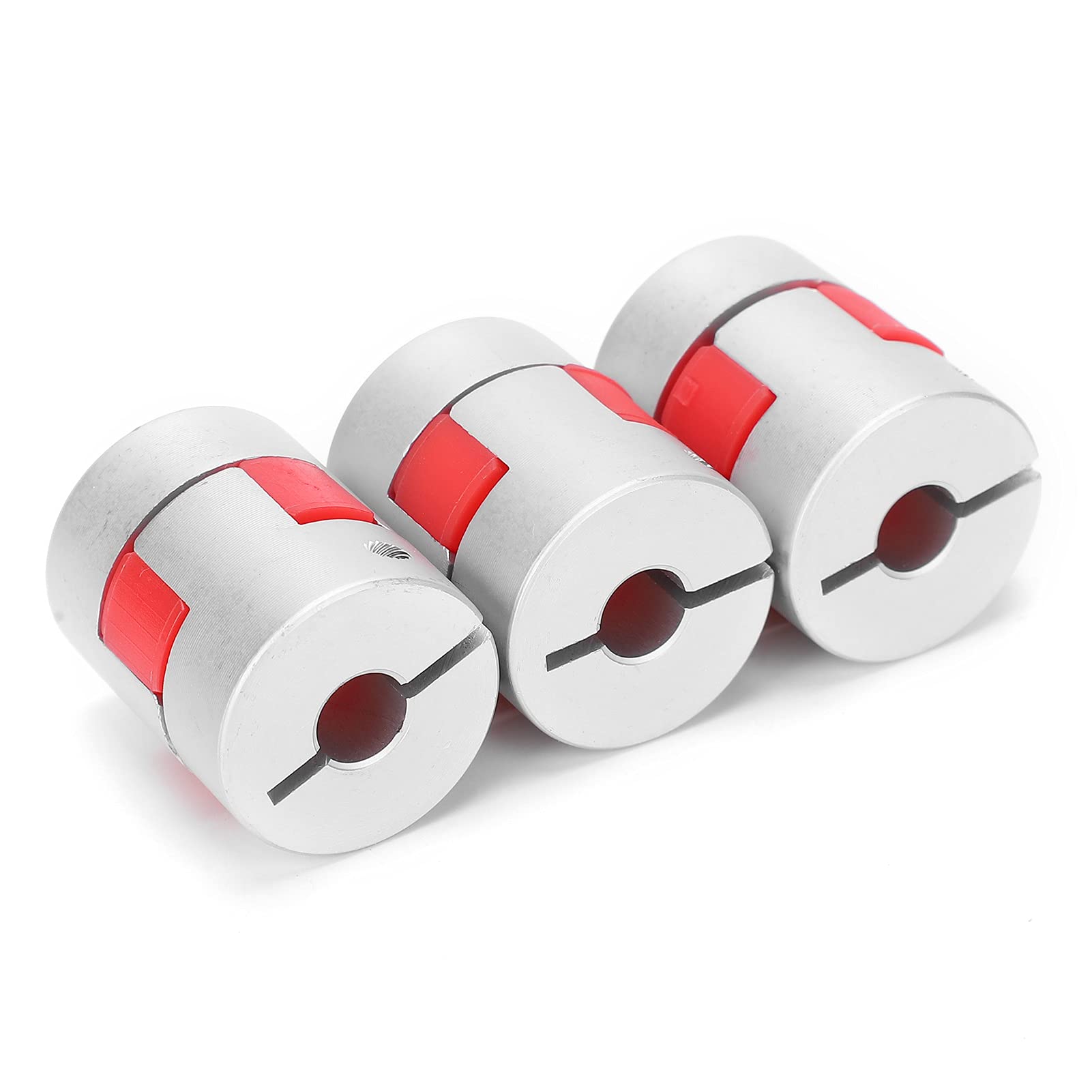 3-teilige flexible Kupplung, Aluminium-Kugelumlaufspindel-Kupplungssatz, Motoranschluss, wasserdicht, isolierte Verbindung, Od 25, Länge 30 (Außendurchmesser 25, Länge 30, Innenloch 12-12)