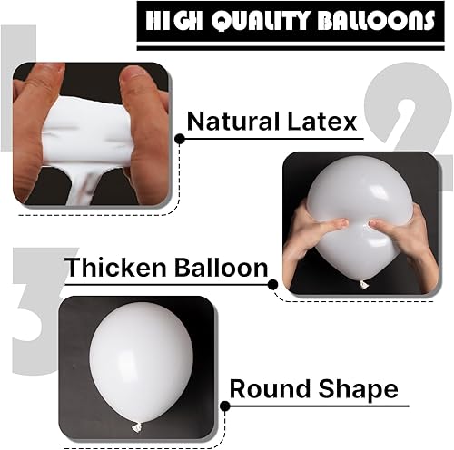 Vista 549 de PartyWoo Globos de color rosa claro, 100 globos de látex de color rosa pálido pastel de 12 pulgadas para graduación, boda, baby shower, revelación