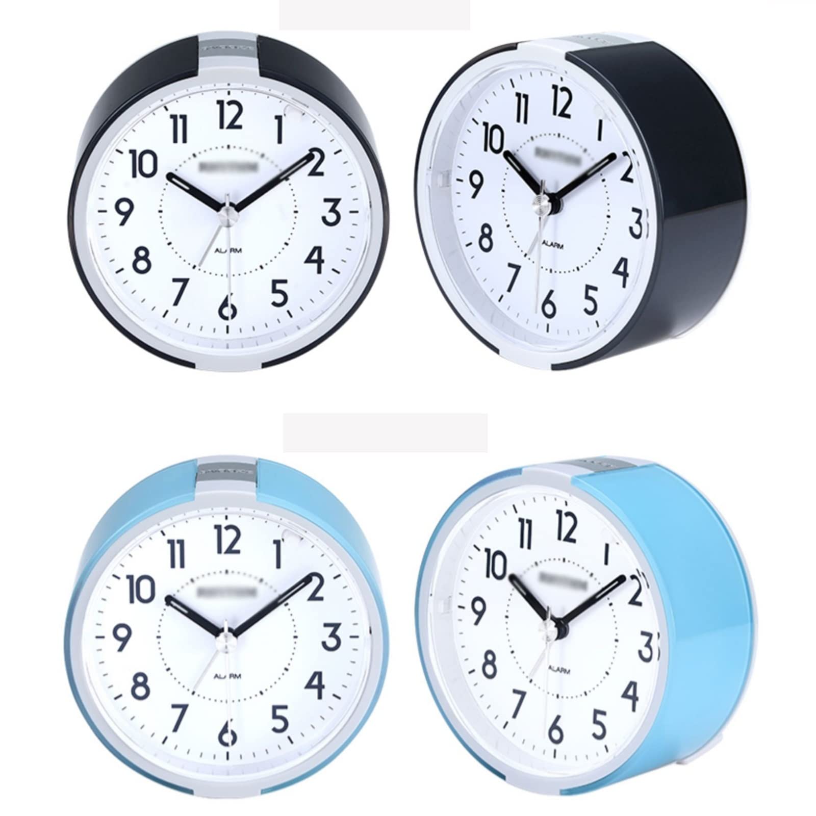Despertador Relojes De Escritorio for Oficina Reloj Despertador(Negro)