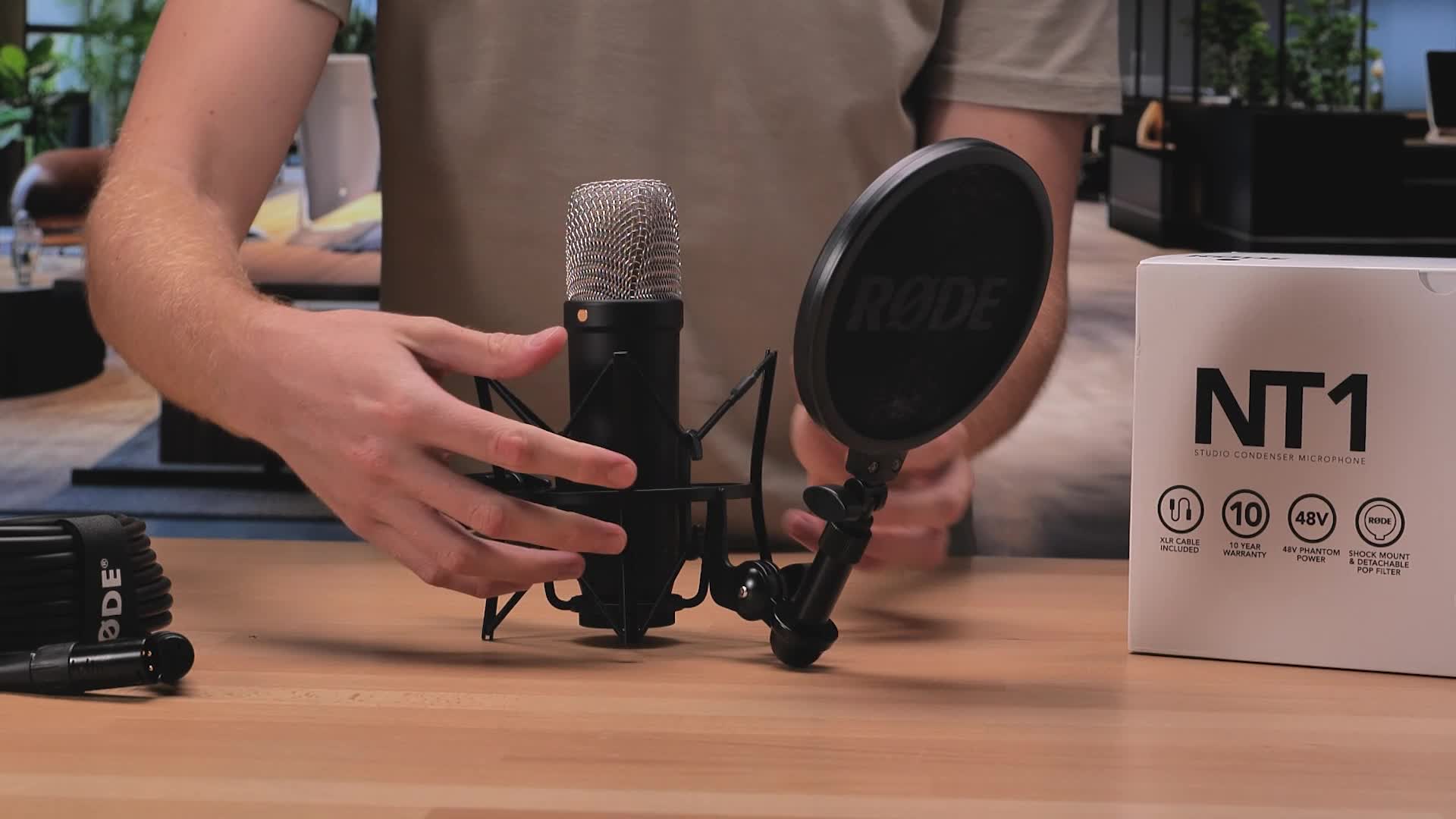 RØDE NT1 Signature Series micrófono de condensador de gran