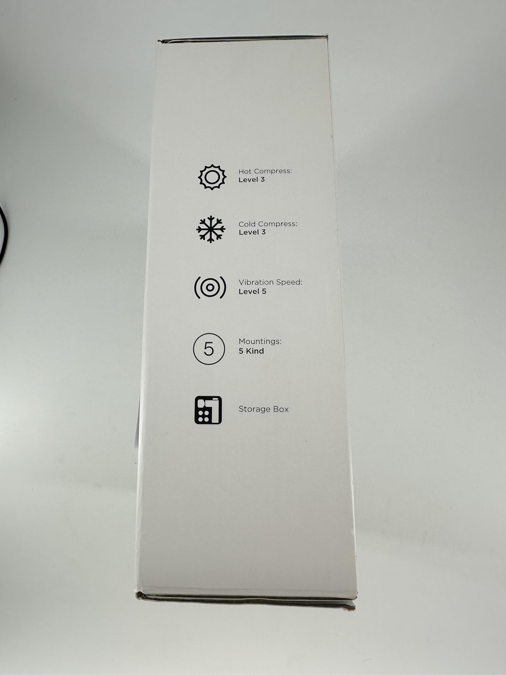 Massagepistole mit Wärme & Kältetherapie, 0,78 kg leise Massage Pistole mit 5 Aufsätze & 5 Intensitätsstufen, 12mm Amplitude & 45 lbs Standkraft – Professionelle Tiefengewebemassage