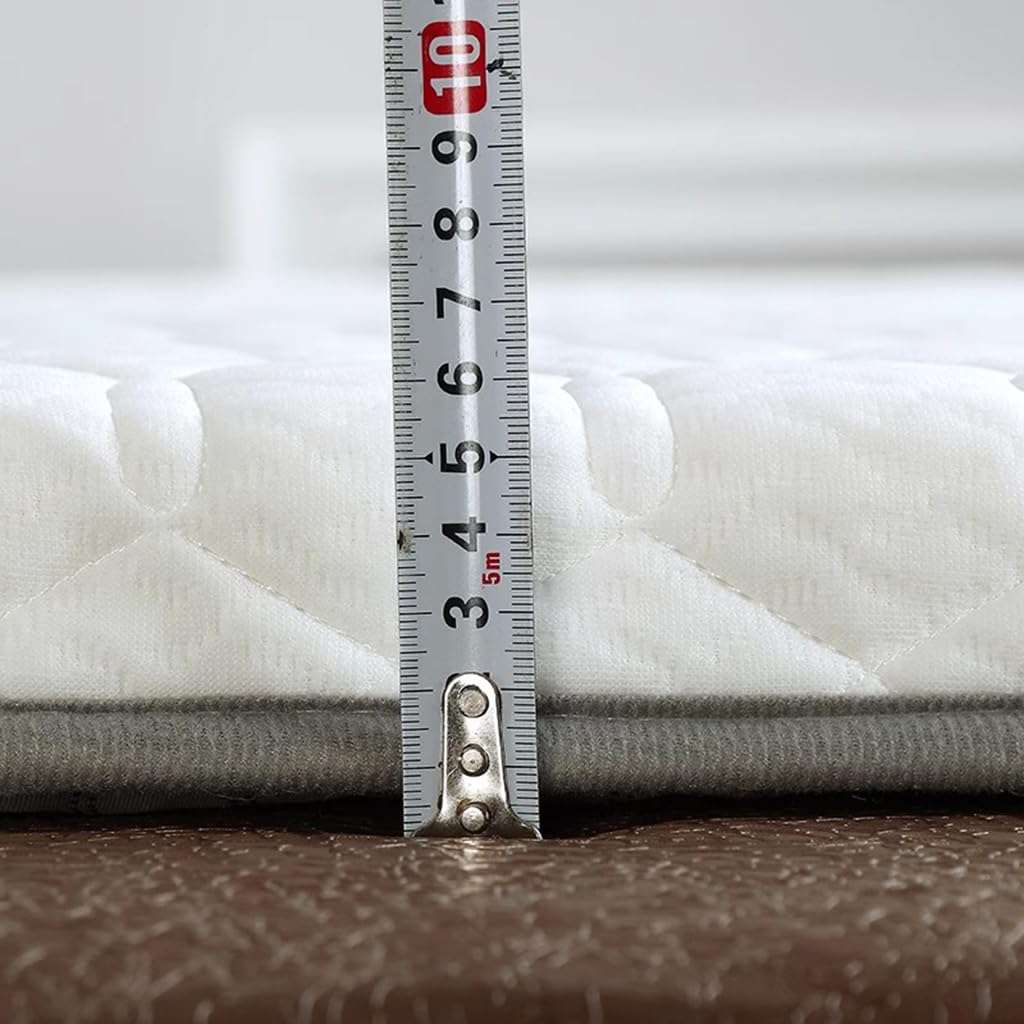 ,White 6cm,185 * 70 cm S,Memoria Espuma Masaje Colchón Topper SPA O Cama Facial Topper