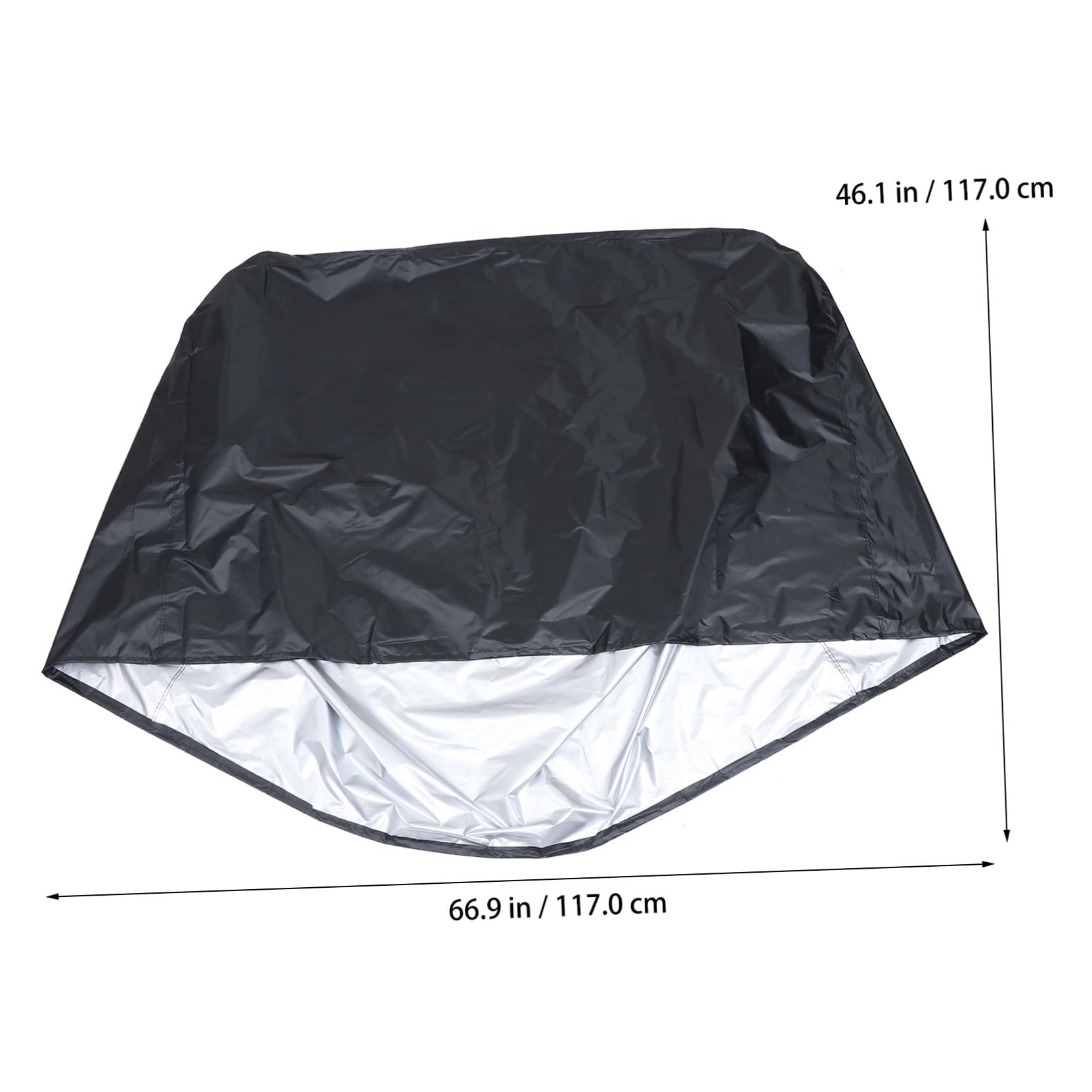 UKCOCO Funda para Parrilla de Barbacoa Cuadrada Protectora para Exteriores Funda para Horno de Barbacoa