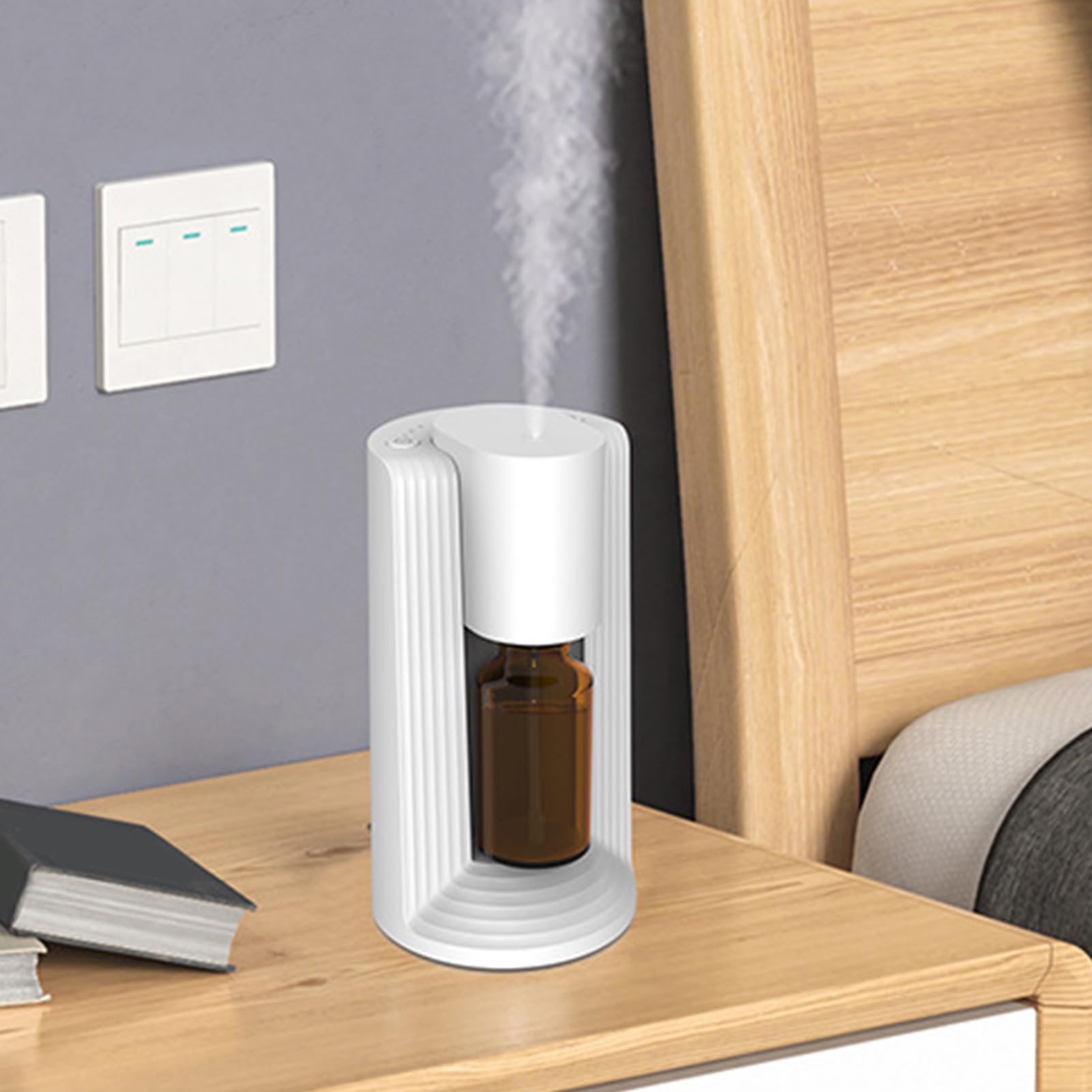 AMONIDA Diffusore Nebulizzatore Smart Scent Spray Freddo Senza Acqua 3 Marce 2000MAH