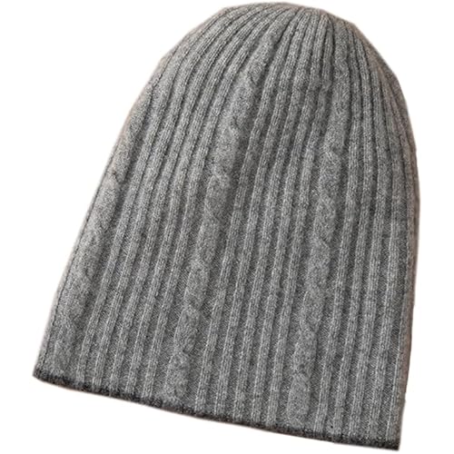 100% Pure Cashmere Hat for Women - Soft, Warm, and Stylish Headgear for All Occasions