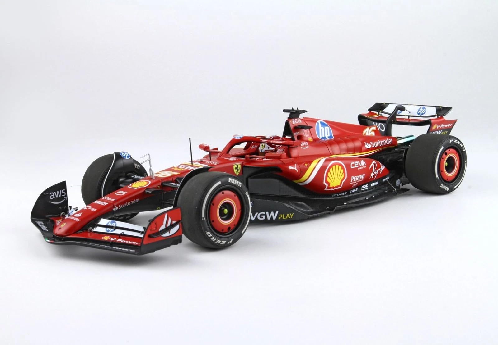 BBR sf-24 モナコGP ルクレール優勝 BBR sf-24 モナコGP ルクレール優勝 BBR 1/18 Ferrari SF-24 #55