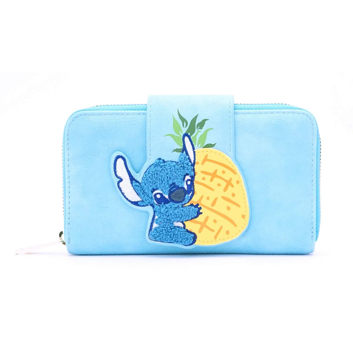 LoungeflyLoungefly Lilo & Stitch: Stitch and Pineapple Chenille Snap Purse - WDWA0919, One Size