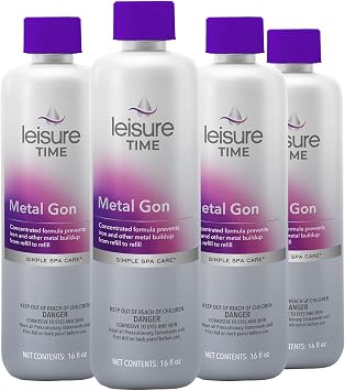 Leisure Time D-04 Metal Gon, 1-Pint, 4-Pack