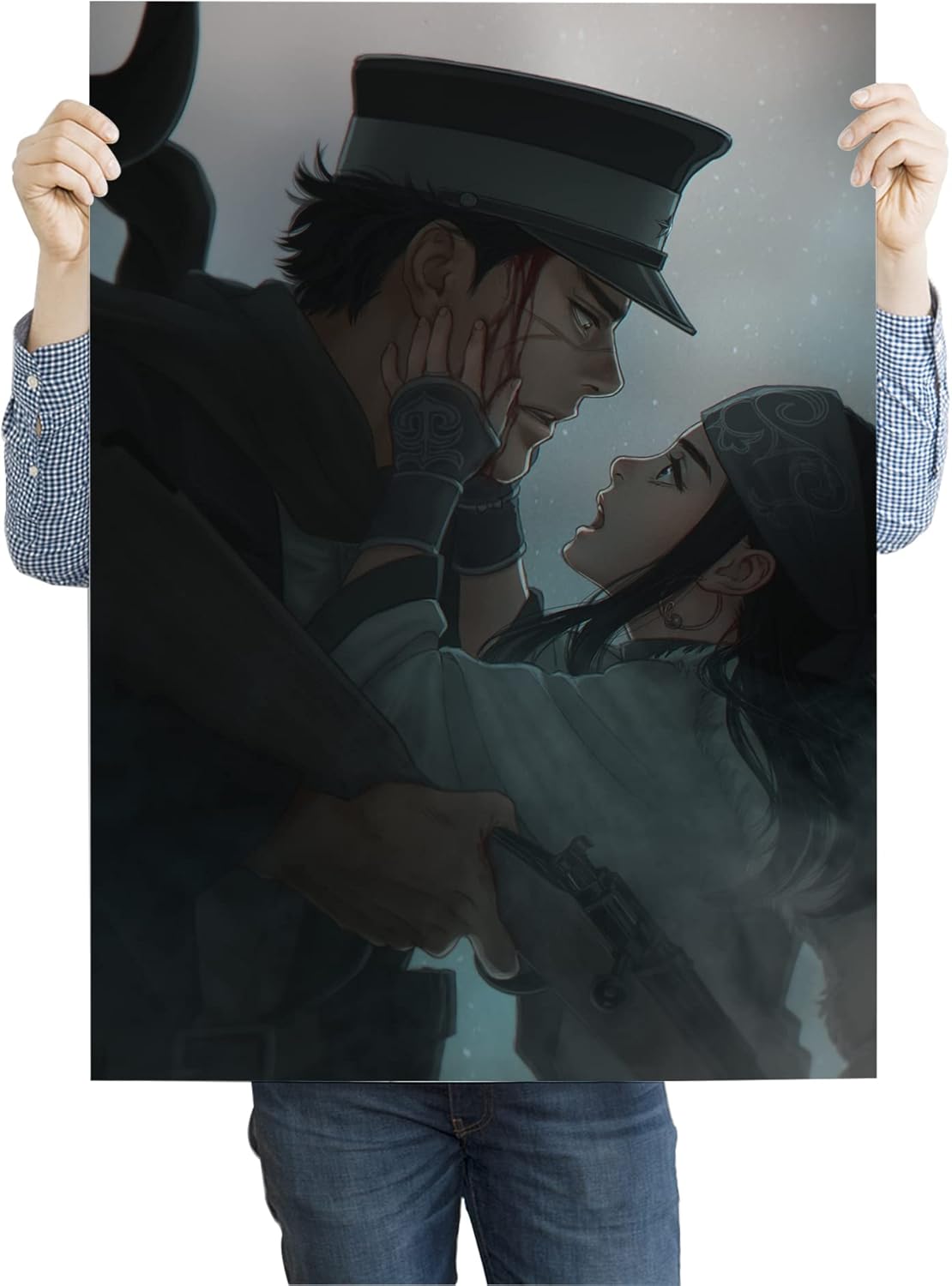 KPIS ZoZo Golden Kamuy Merch Sugimoto Saichi Asirpa Poster