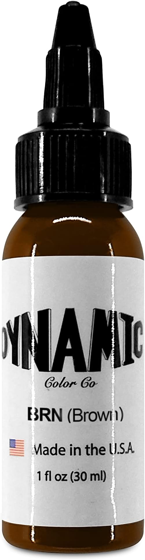 DYNAMIC - Coloured tattoo ink BRN Brown 1oz (30ml)