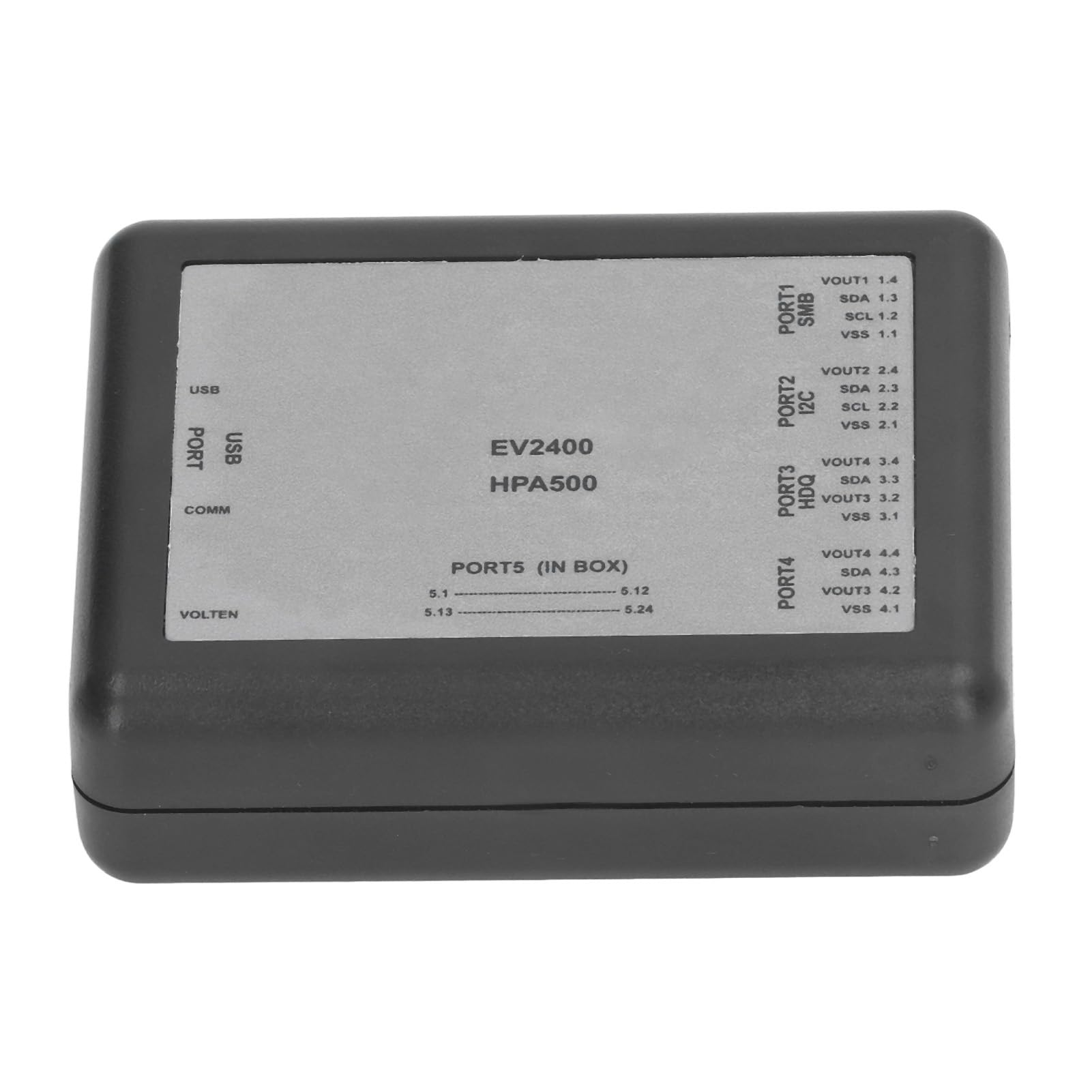 Scatola di Riparazione e Rilevamento Batteria EV2400 con Cavo, Debugger SMB, Protezione Circuito, Regolatore Tensione Automatico, Indicatore LED 3 Colori, Materiale ABS