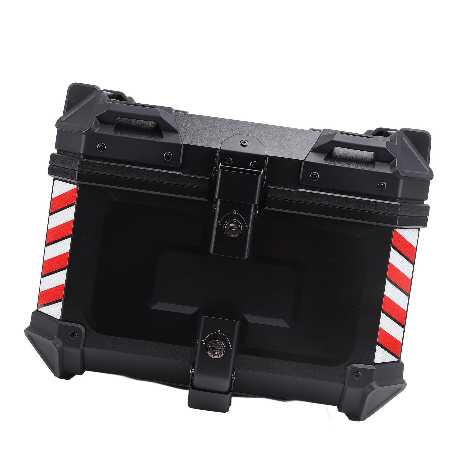Gonetre Baúl Moto 45L, ABS Impermeable con Cierre de Seguridad para Casco
