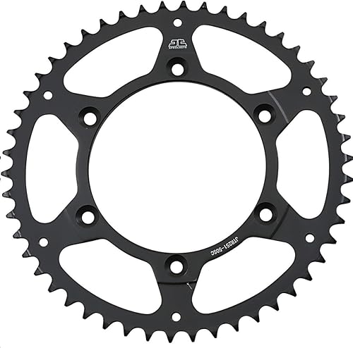 JT Sprockets JTR251.49SC 49 dientes de acero autolimpiante piñón trasero, 1 unidad