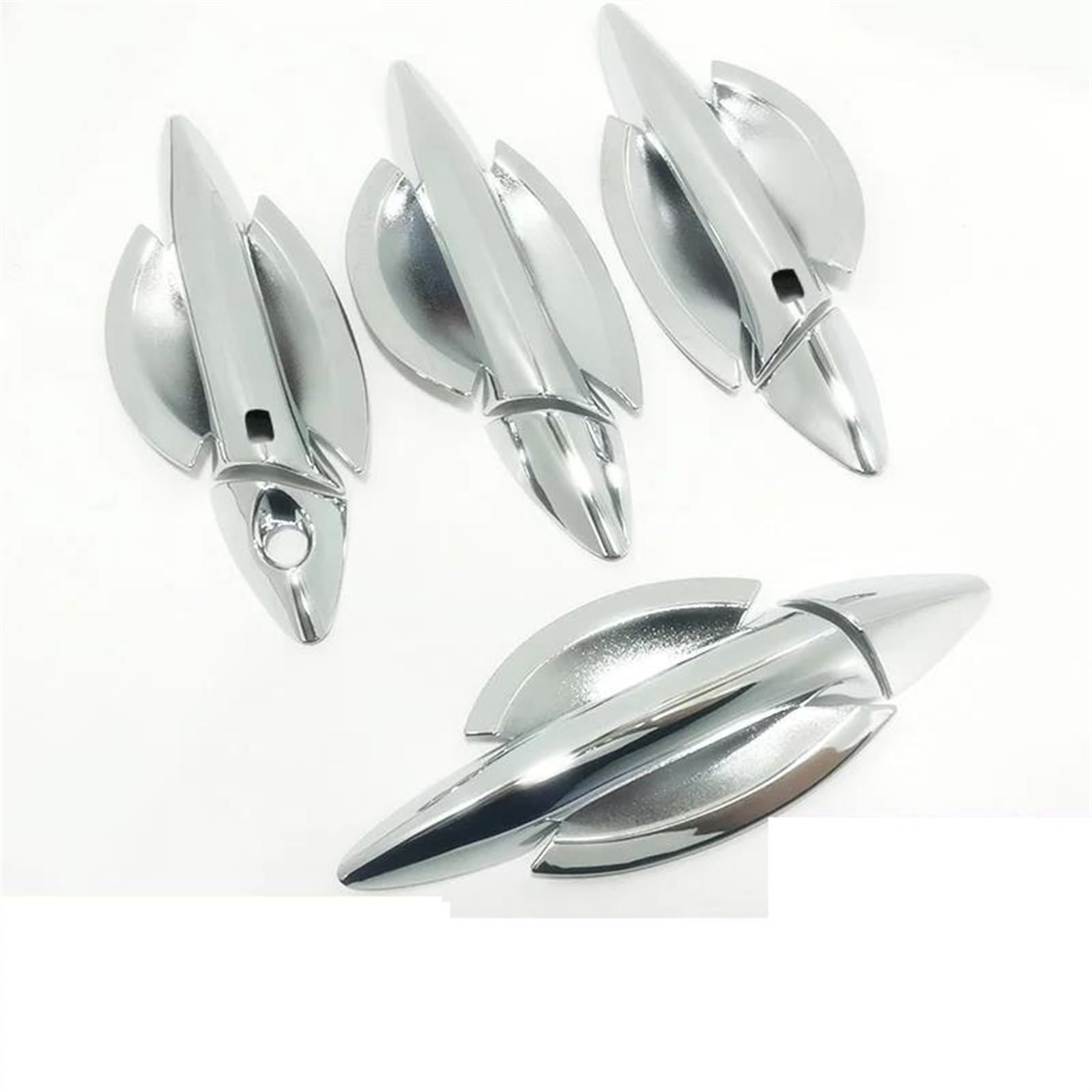 SLIMES Car Exterior Cover Side Door Handle Protector Chrome Scratch Protection for Hyundai for Elantra 2012-2016 Protection(H)