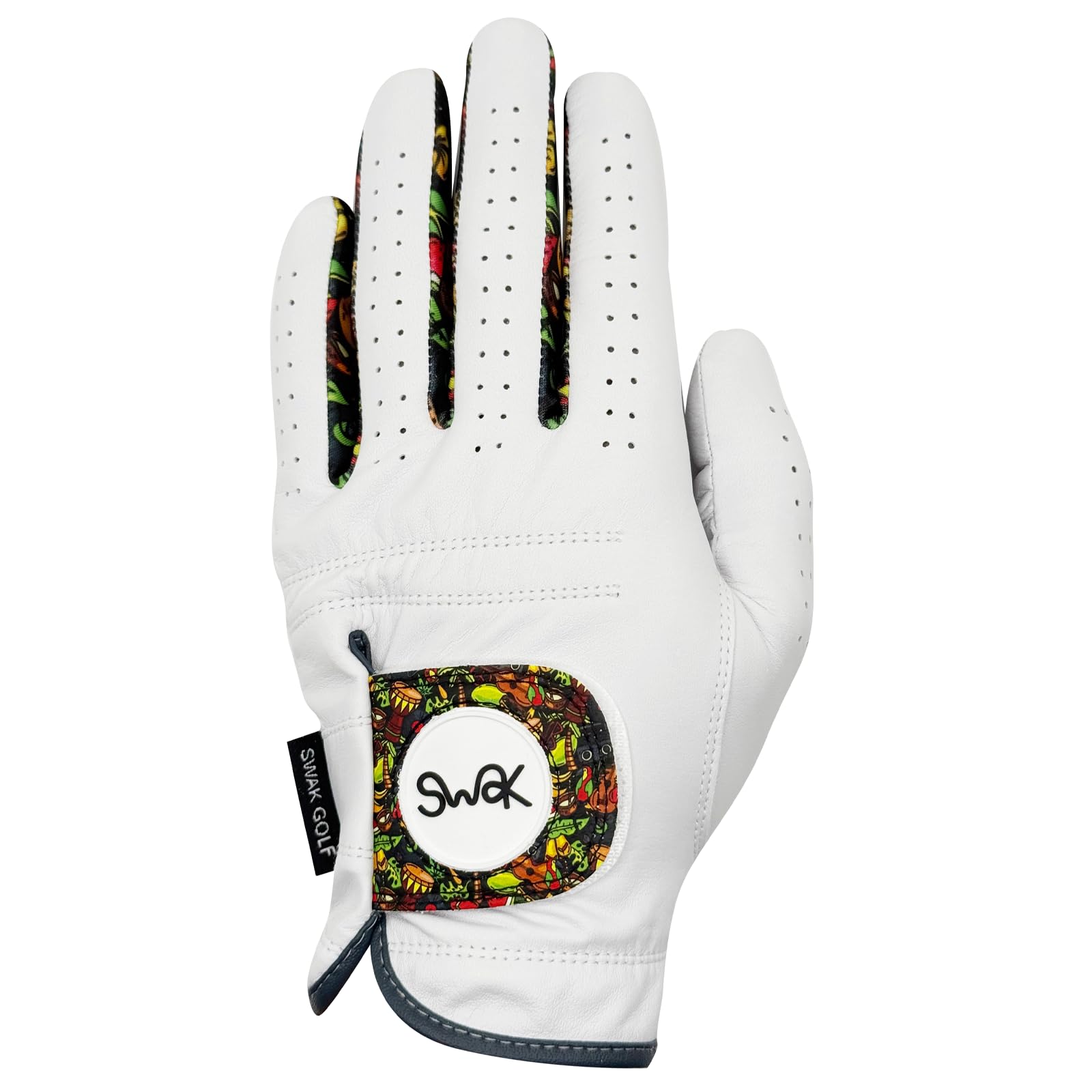 Golf Glove by SWAK - Soft Grip Cabretta Leather Golf Gloves for Right Handed & Left Handed Golfers - Suitable for All Weather
