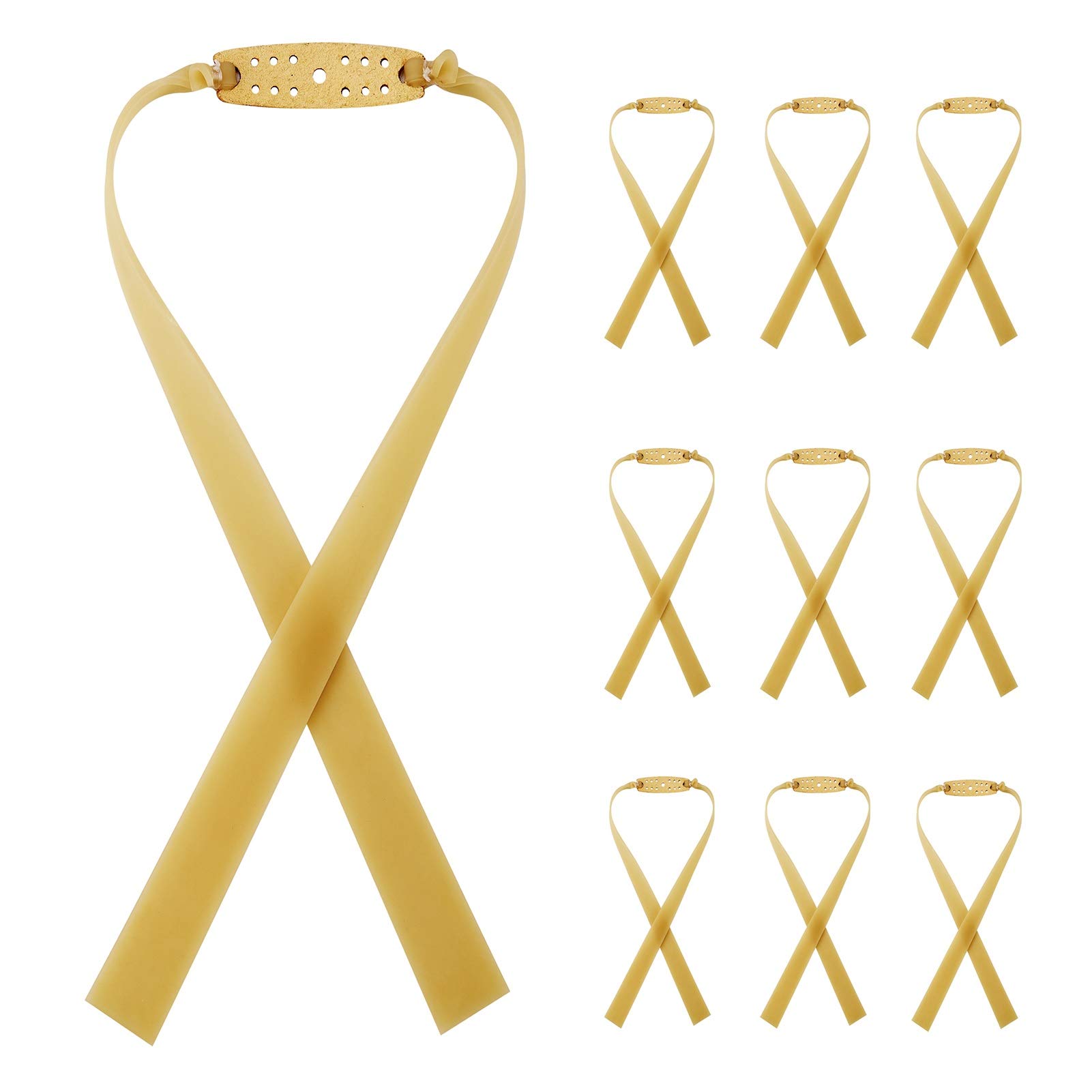 Buy inGoSling Rubber Bands, 10 Pieces 1.5mm Extra Thick Heavy Duty