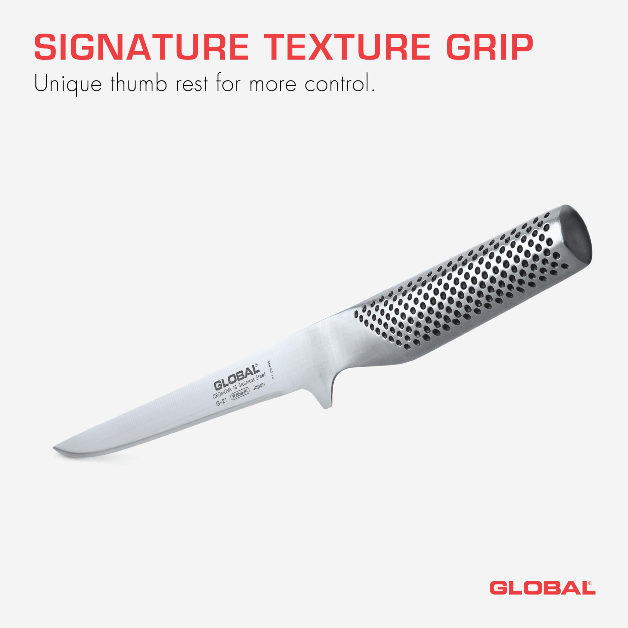 Global Knives G21 Flexible Boning Knife, 16cm/6.5