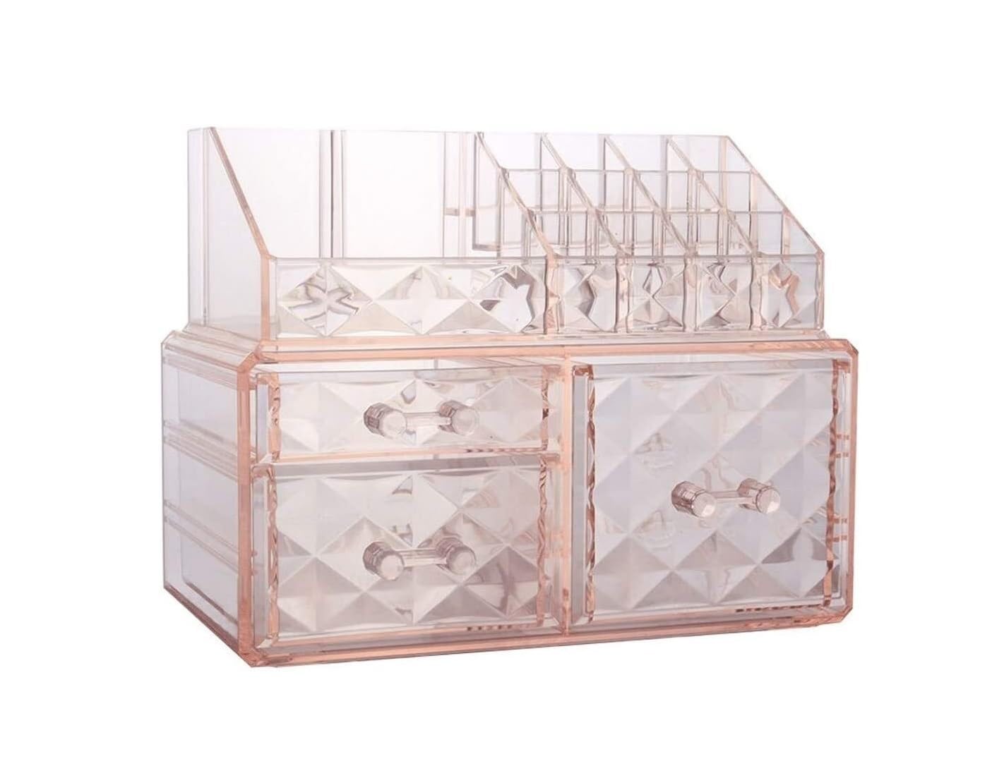 TIANQIHAO Jewelry Box With Drawers Multifunctional Cosmetic Box Earring Rings Necklaces Bracelets Jewellery Organizer Case Jewellry Holder,Jewelry Box B