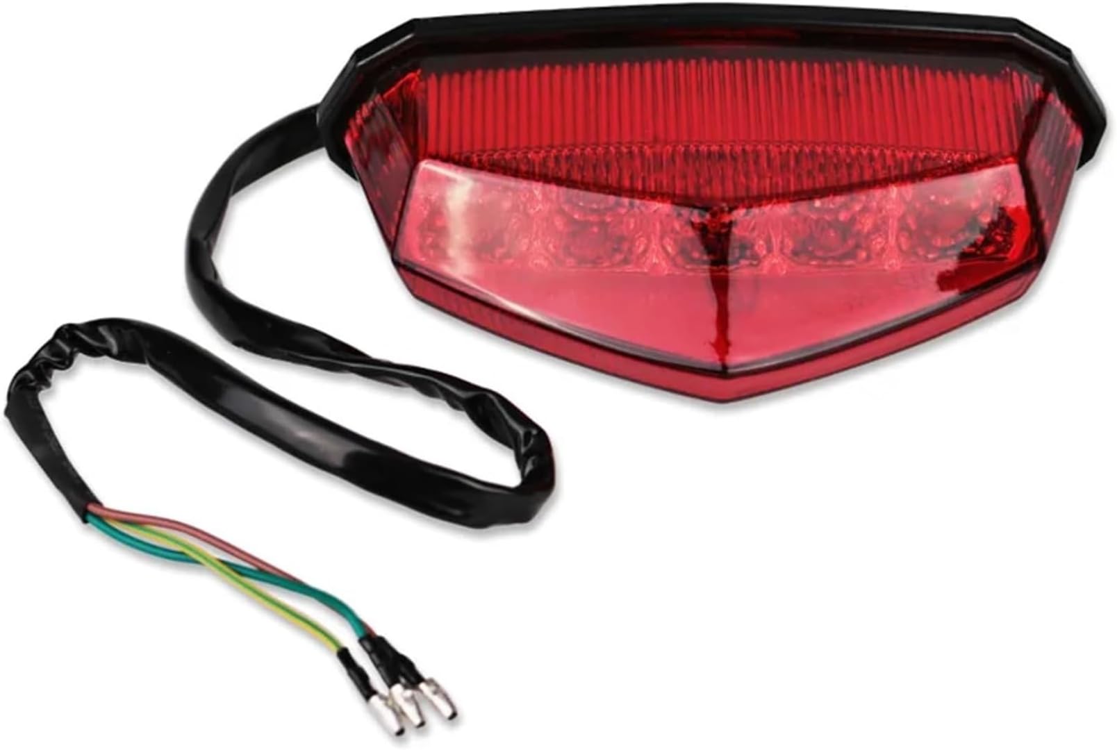 Evita multas con la luz para matrícula de moto de 12V y freno triangular 8