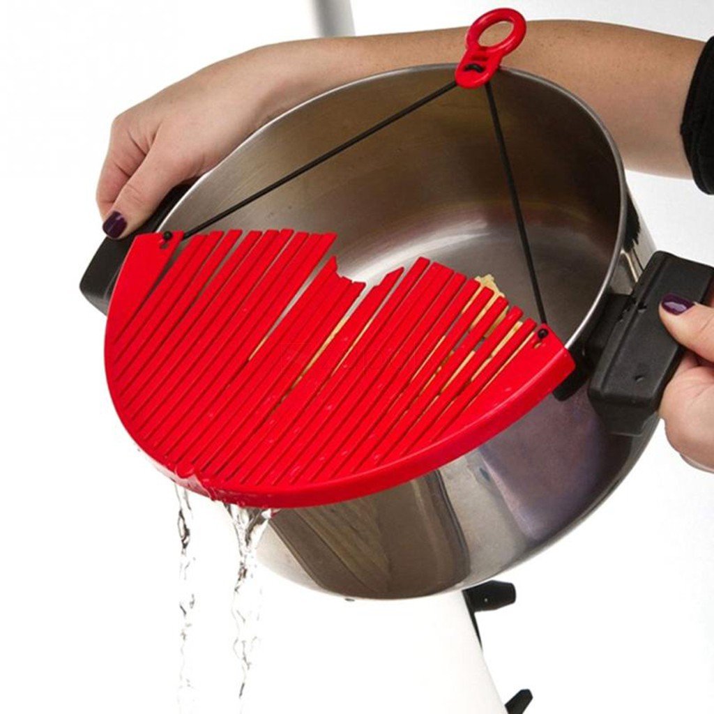 Maharaj Mall Better Strainer Expandable Colander Fits for Any Pots Pans and Bowls (Multicolour)