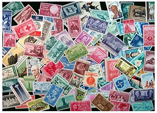 Unbranded 100 Mint Us Postage Stamp Lot, All Different ,1930S-1970S Mnh Unused #TOP9