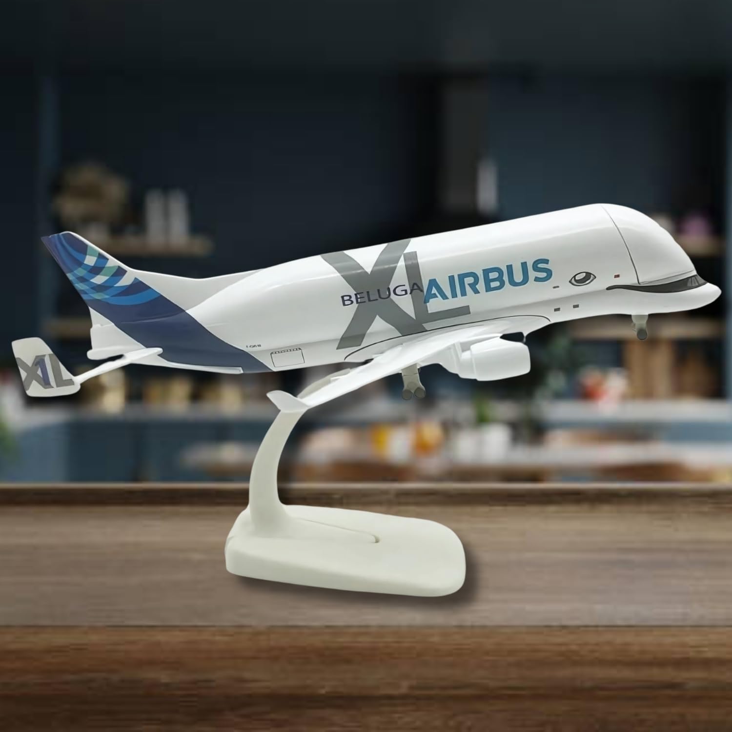 Sage Square Airbus A330-700L Beluga XL 20cm Aircraft Model | Die-Cast Metal Plane with Functional Landing Gears | Aviation Collectible Display | Realistic Airplane for Home, Office, Gifting - Image 5 thumbnail