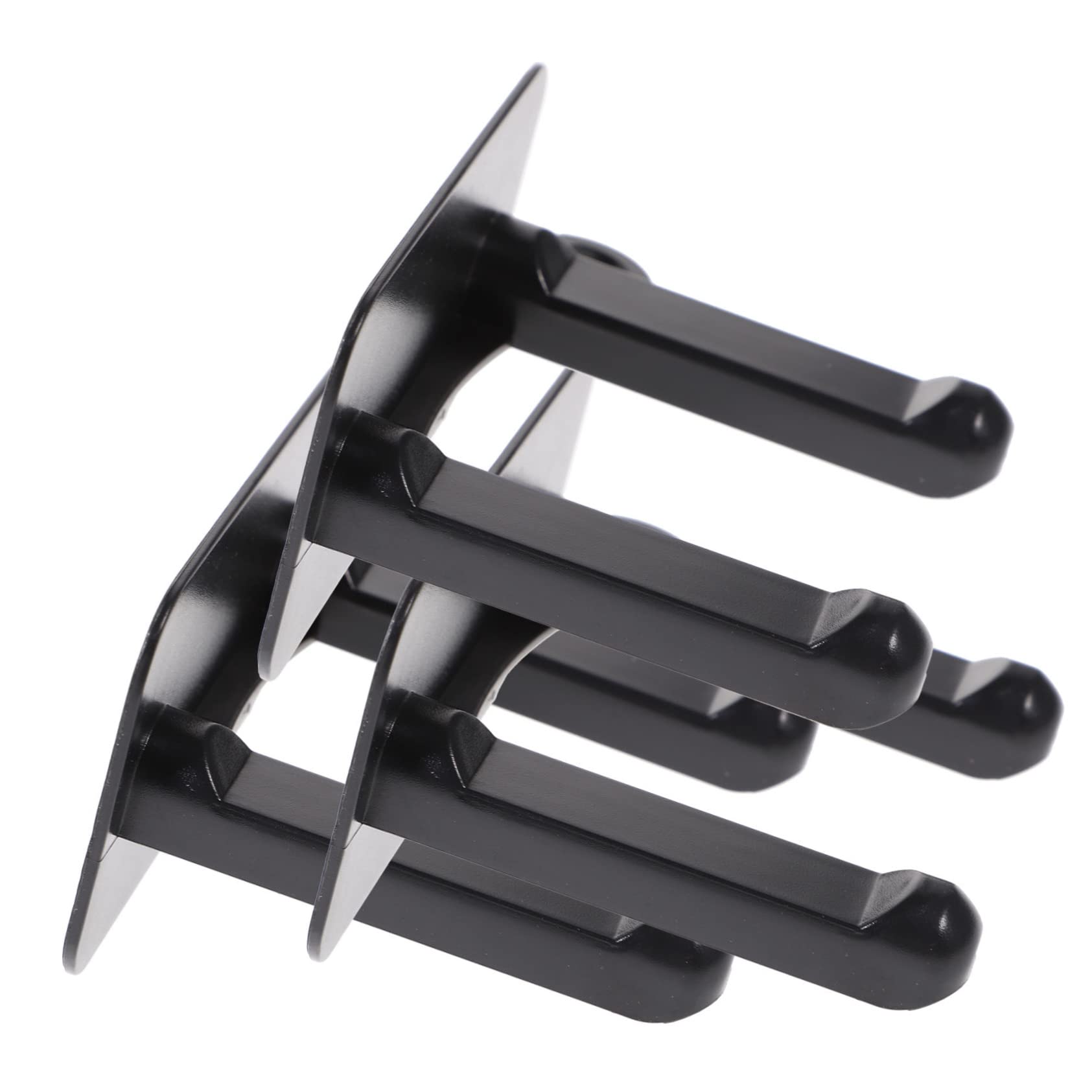 Beavorty Hair Dryer Holder Rack 3 Pack Adhesive Wall Mount No Nail Hair Dryer Storage Blow Dryer Organizer