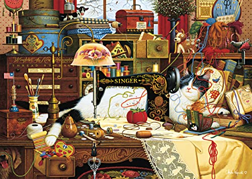 Schmidt, Charles Wysocki: Magic The Messmaker (1000 Pieces), Jigsaw Puzzle, Ages 12+, Multicoloured, 69,3 x 49,3 cm - Image 4