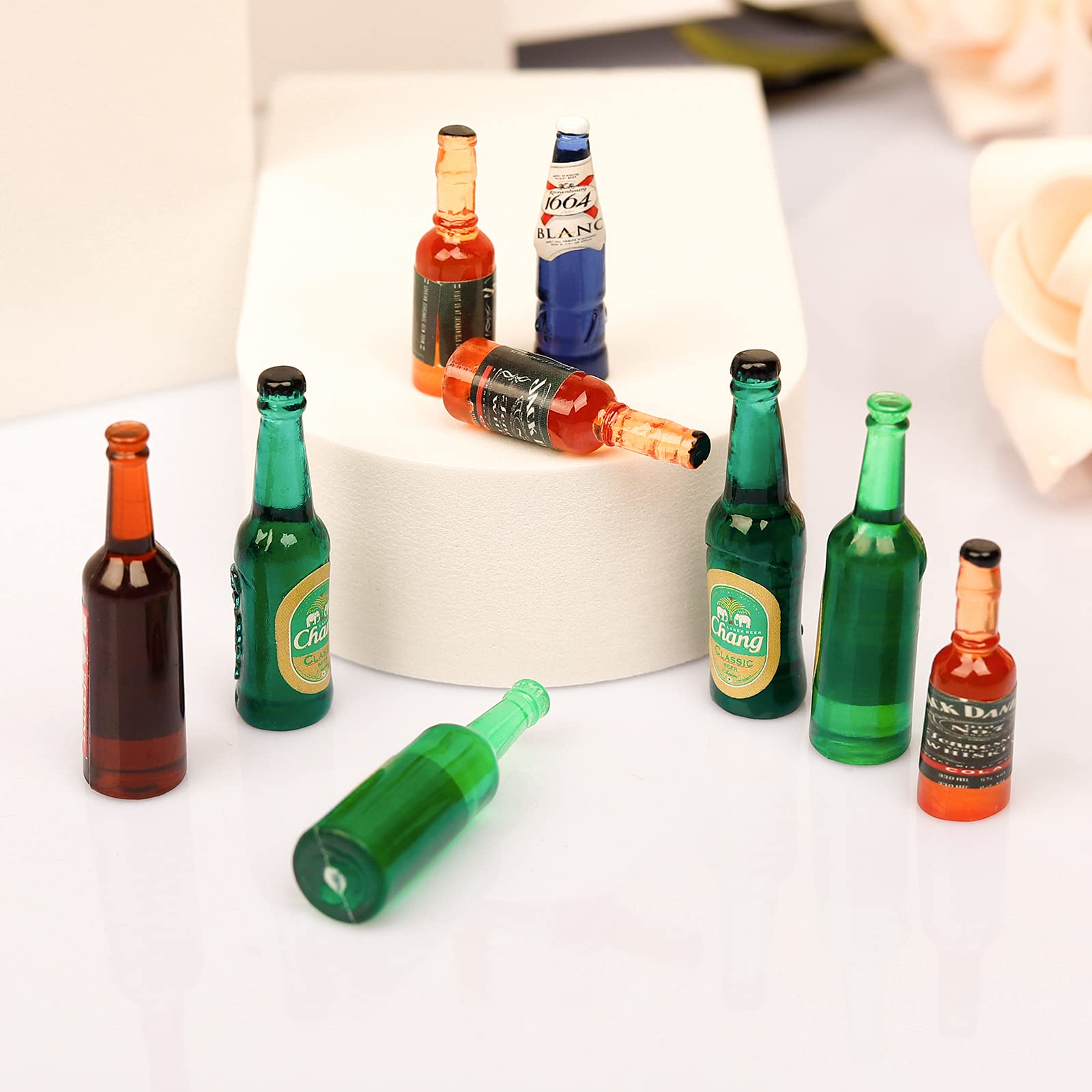 Amazon.co.jp: BENBO ビールミニチュアフィギュア 42個 ミニビール