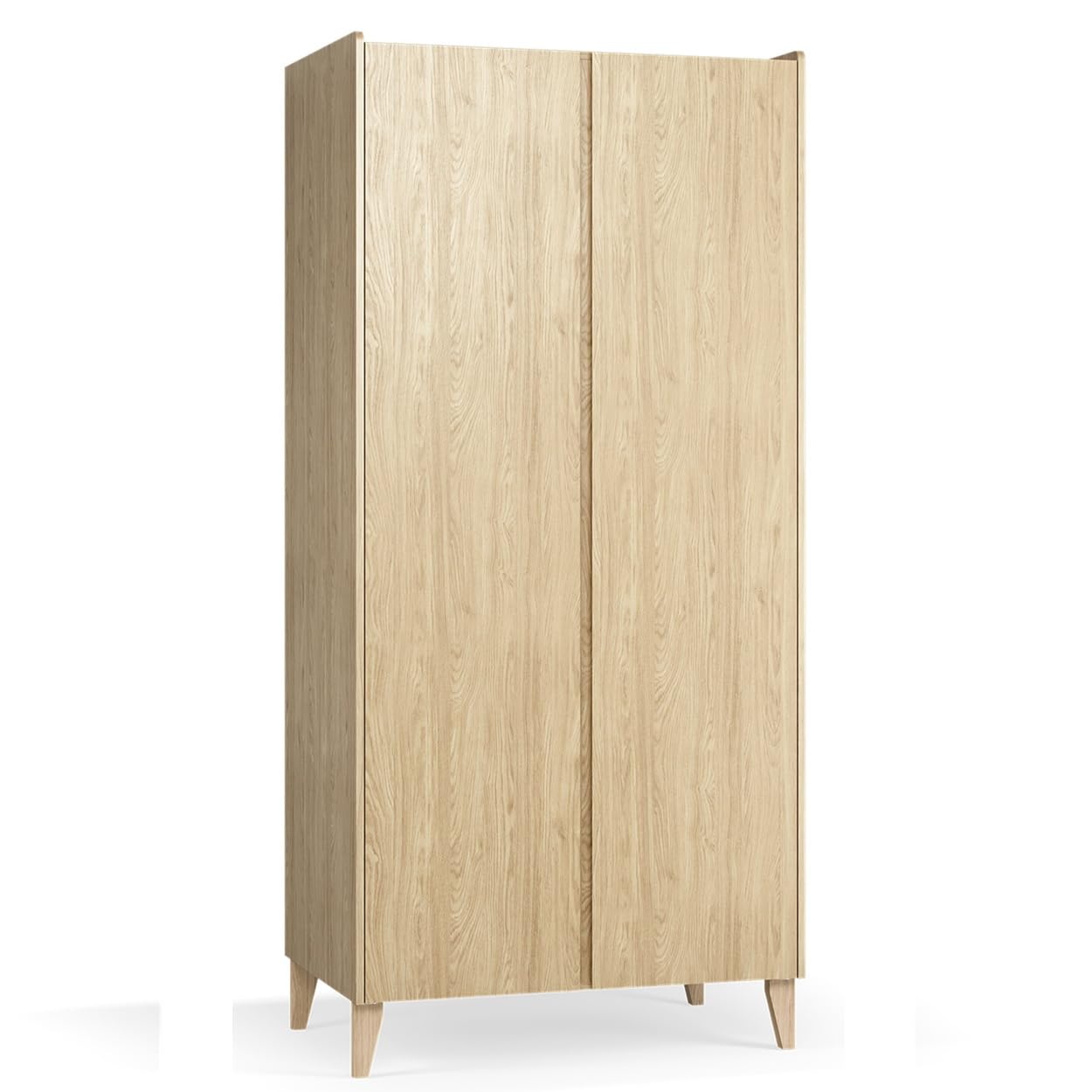 QMM Babyzimmer Kinderzimmer Maya komplett Set A Kleiderschrank Kommode Wickelaufsatz Bett