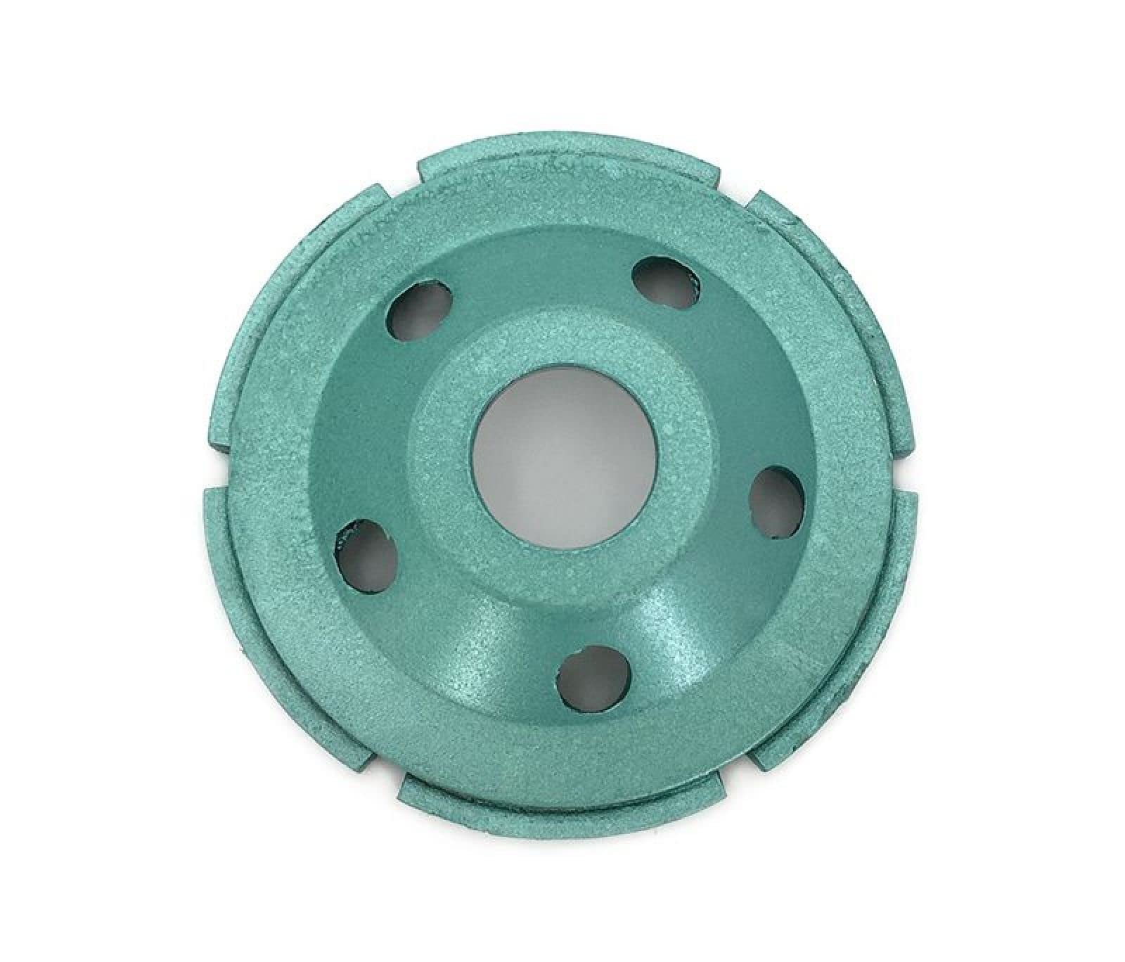 Muela de Diamante de 3 Pulgadas, Tazón de Disco, Taza de Molienda para Sude Hormigón, Mármol, Almohadilla de Pulido de Diamantes de 80Mm, 1 Ud.