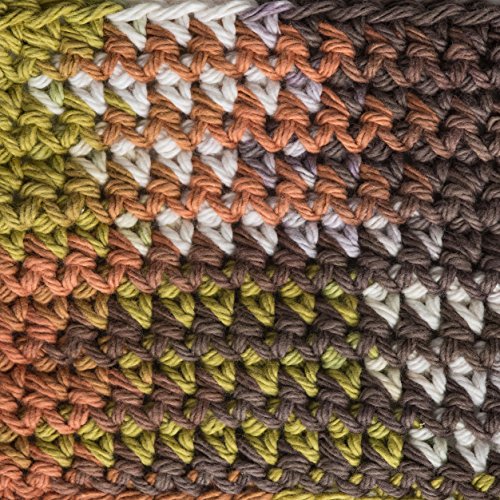 Image of Lily Sugar'n Cream Cotton Cone Yarn, 14 oz, Woodland Trail Ombre, 1 Cone