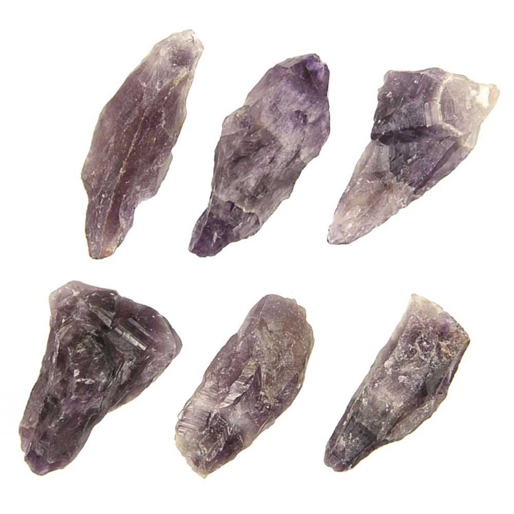Naturosphère - Minéraux et fossiles C25 - Pierre brute auralite 23-4 à 6 cm - Lot de 2
