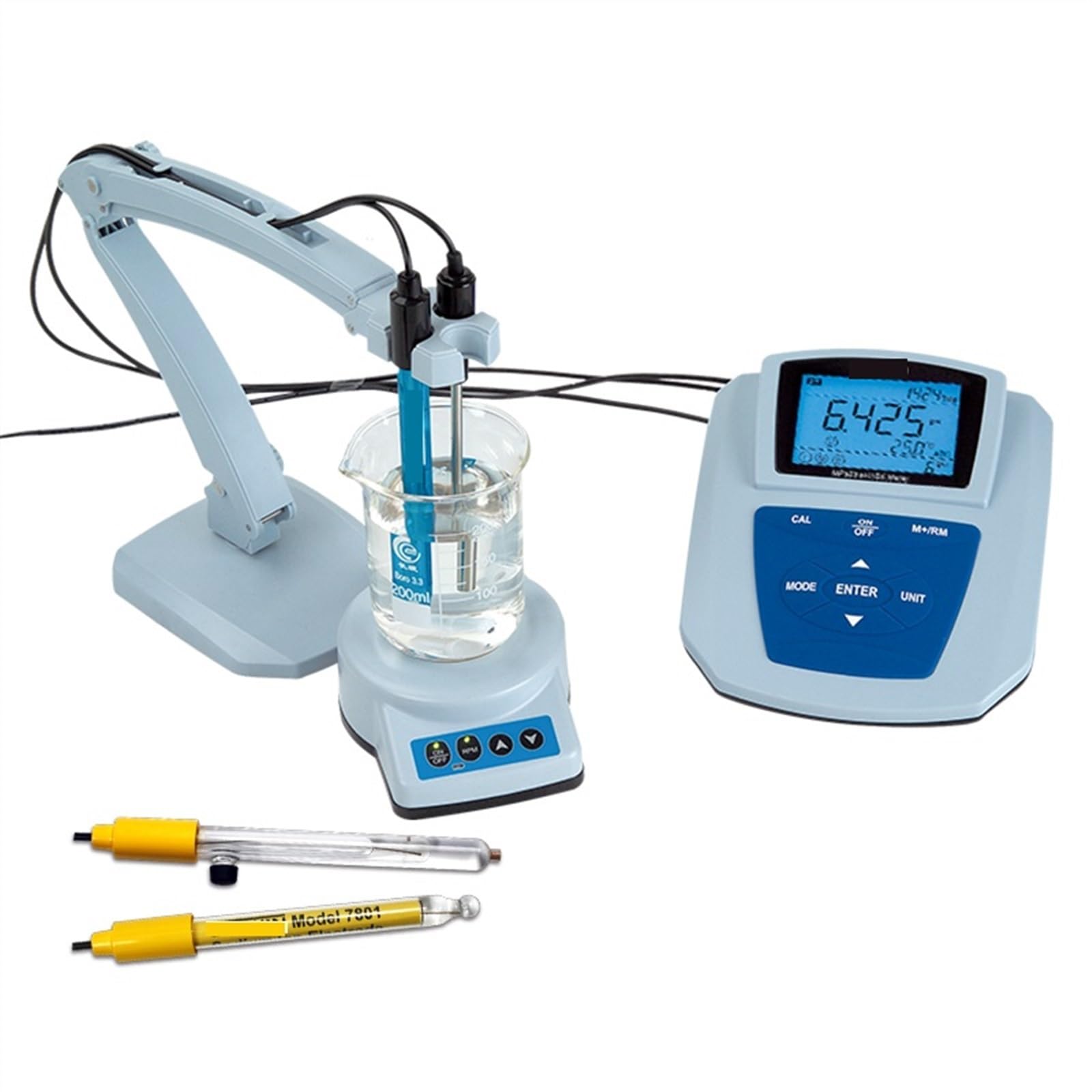 Medidores de pH MP523-02 Benchtop pH Medidor de concentración de Iones de Sodio Medición Altamente precisa