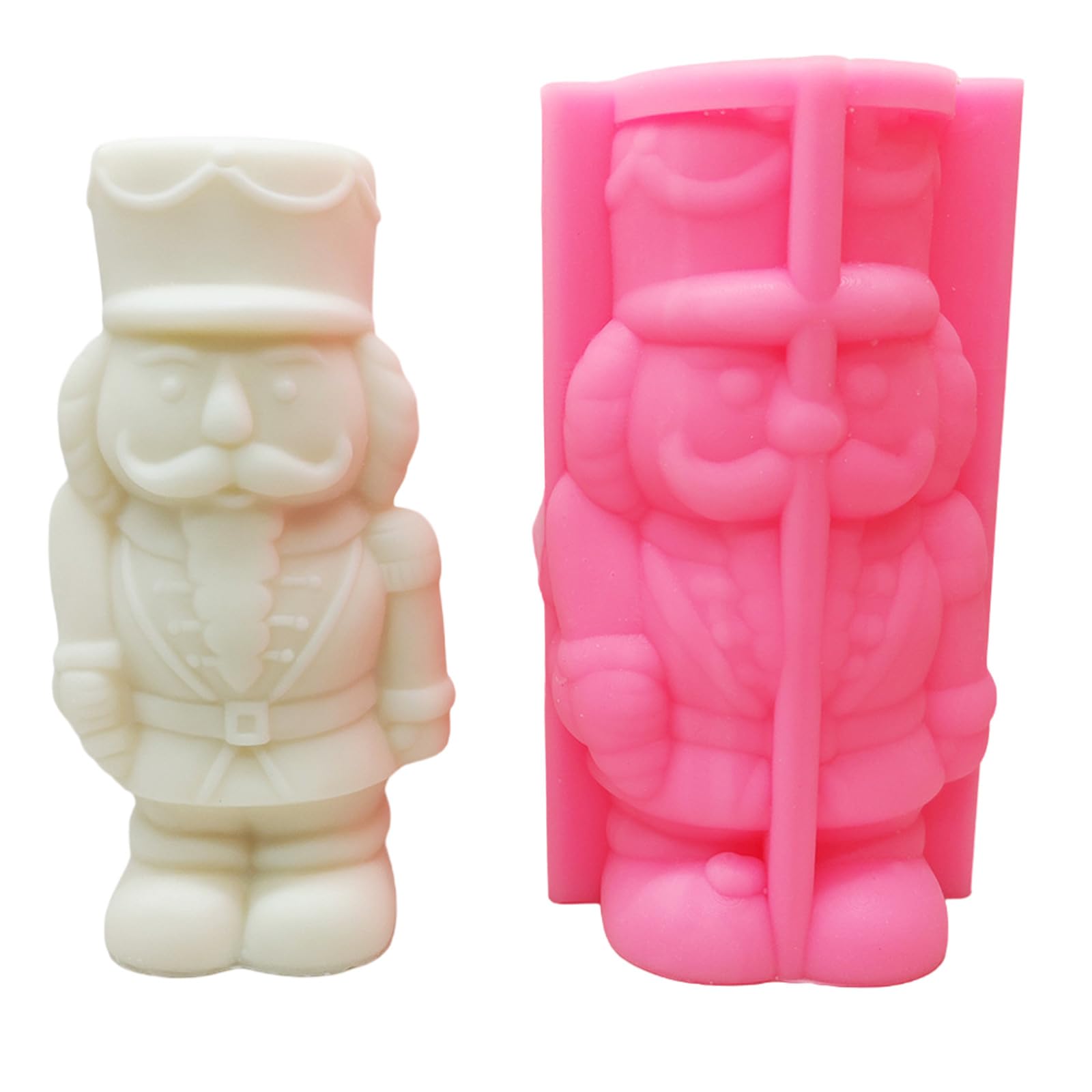 Moule créatif en silicone avec motif casse-noix à haute température - Pour les amateurs d'artisanat