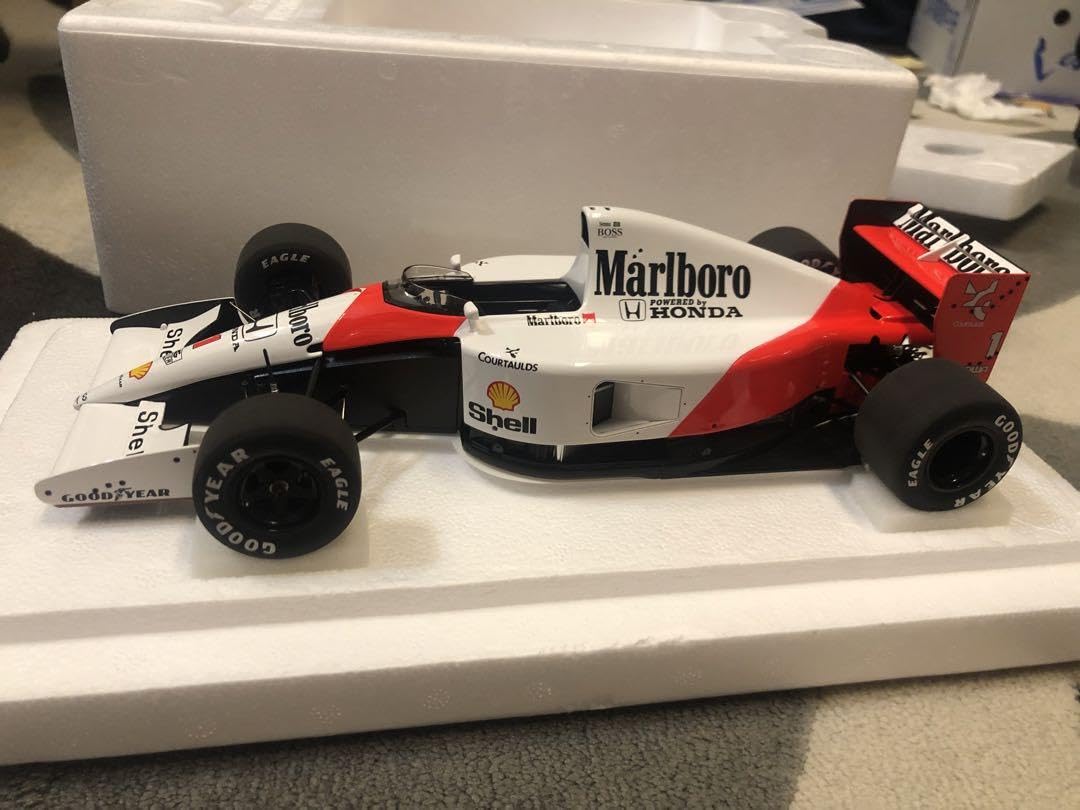 Amazon | AUTOart オートアート 1/18 マクラーレンMP4/6 日本GP A.セナ 