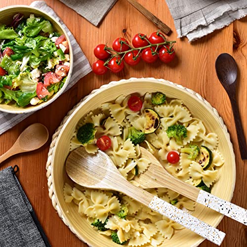 Jungle Culture® Posate per insalata in bambù