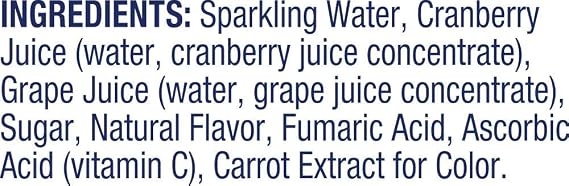 Ocean Spray Sparkling Cranberry Juice Drink, 11.5 Fl Oz Cans, 4 Count (Pack of 6)