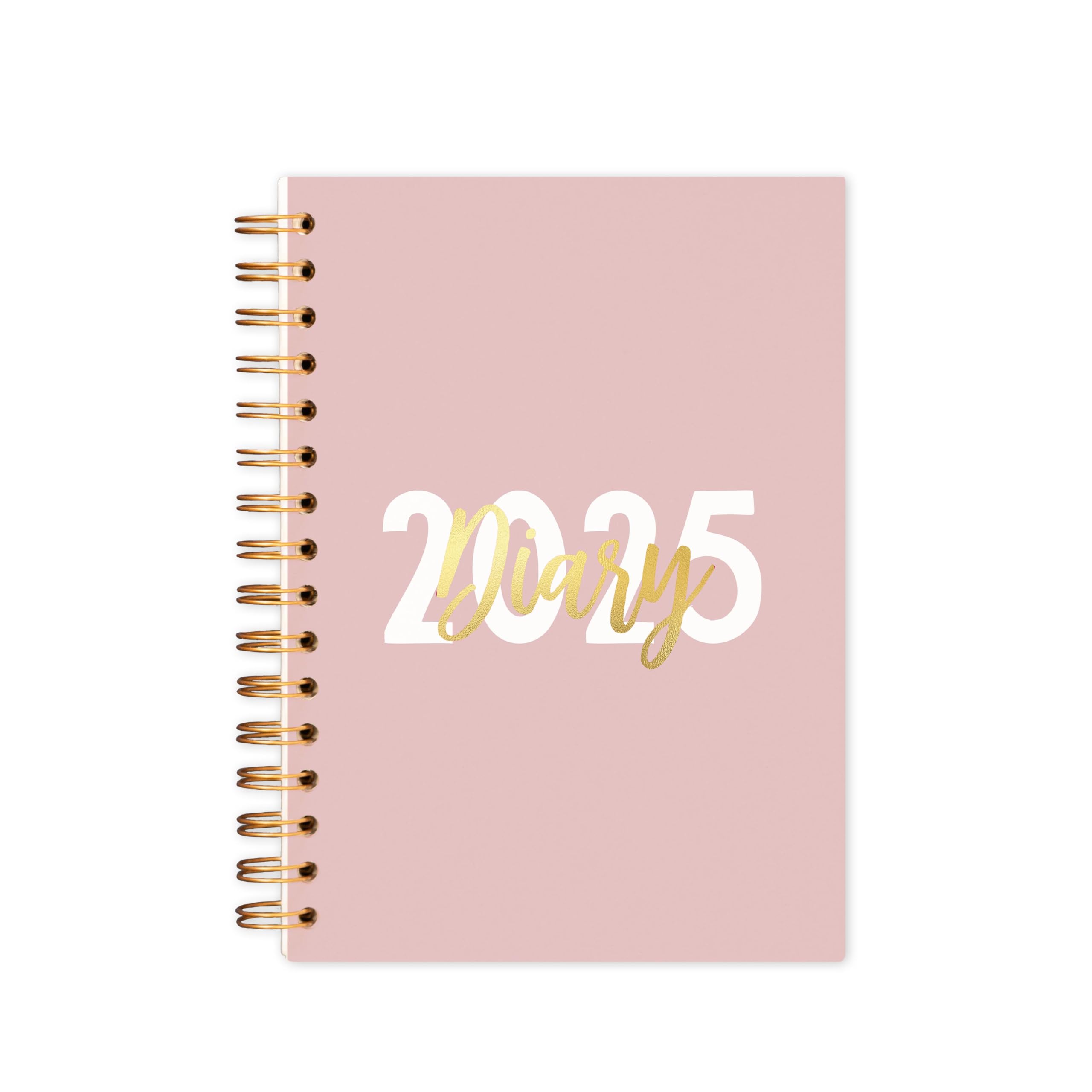 Manta Makes diary 2026 year | week to view gold and navy - green - sage - cerise - pink - lilac | A4 hardback A5 softback | planner 2026 (Pink, A4 Hardback)