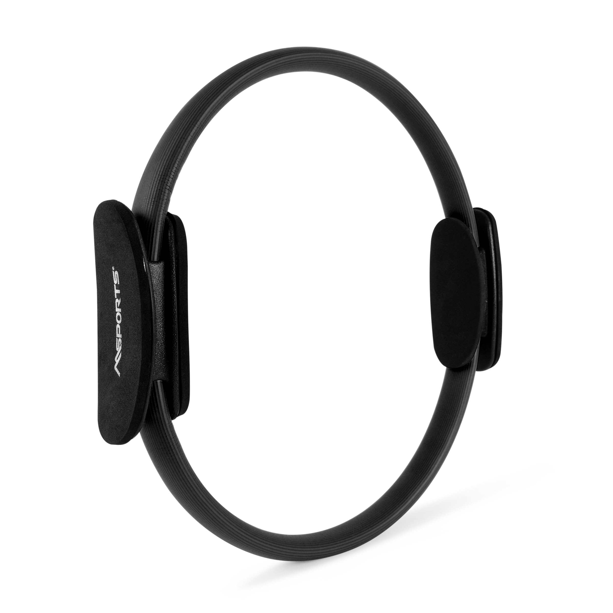MSPORTS Pilates Ring Premium – Widerstandsring für Pilates, Yoga & Ganzkörpertraining – Toning Ring mit Griffen für Core, Beine & Stretching