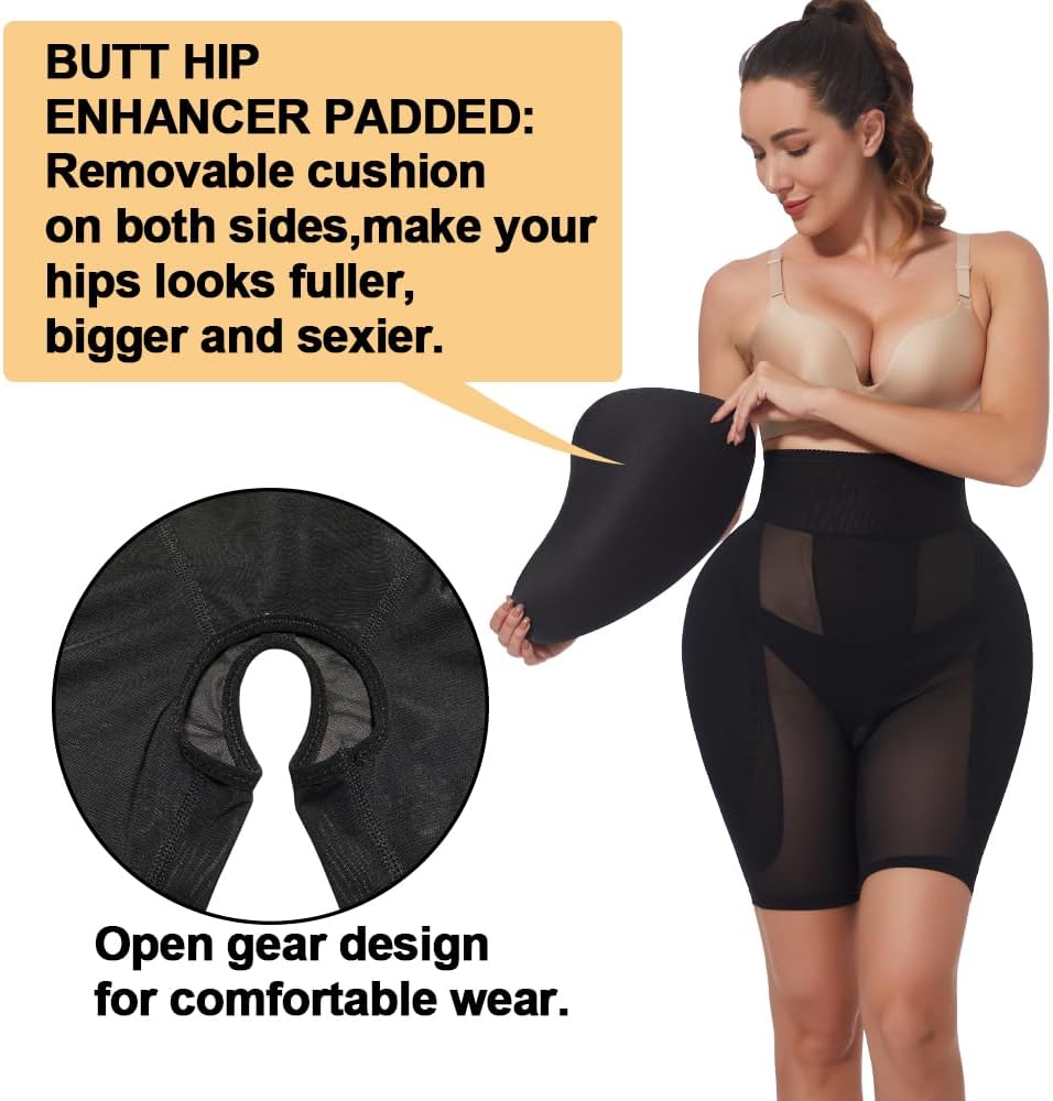 SEXYWG Hip Enhancer Shapewear for Women Hip Pads Body Shape Tummy Control Panty Padded Short for Curvy Body - Image 5