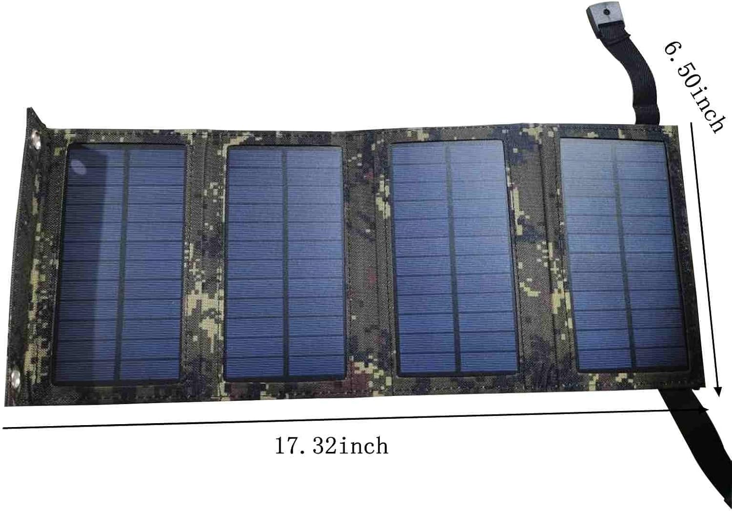 10w solar panel high efficiency module monocrystalline technology work for trekking mountain climbing camping outdoor sports usb output ports for