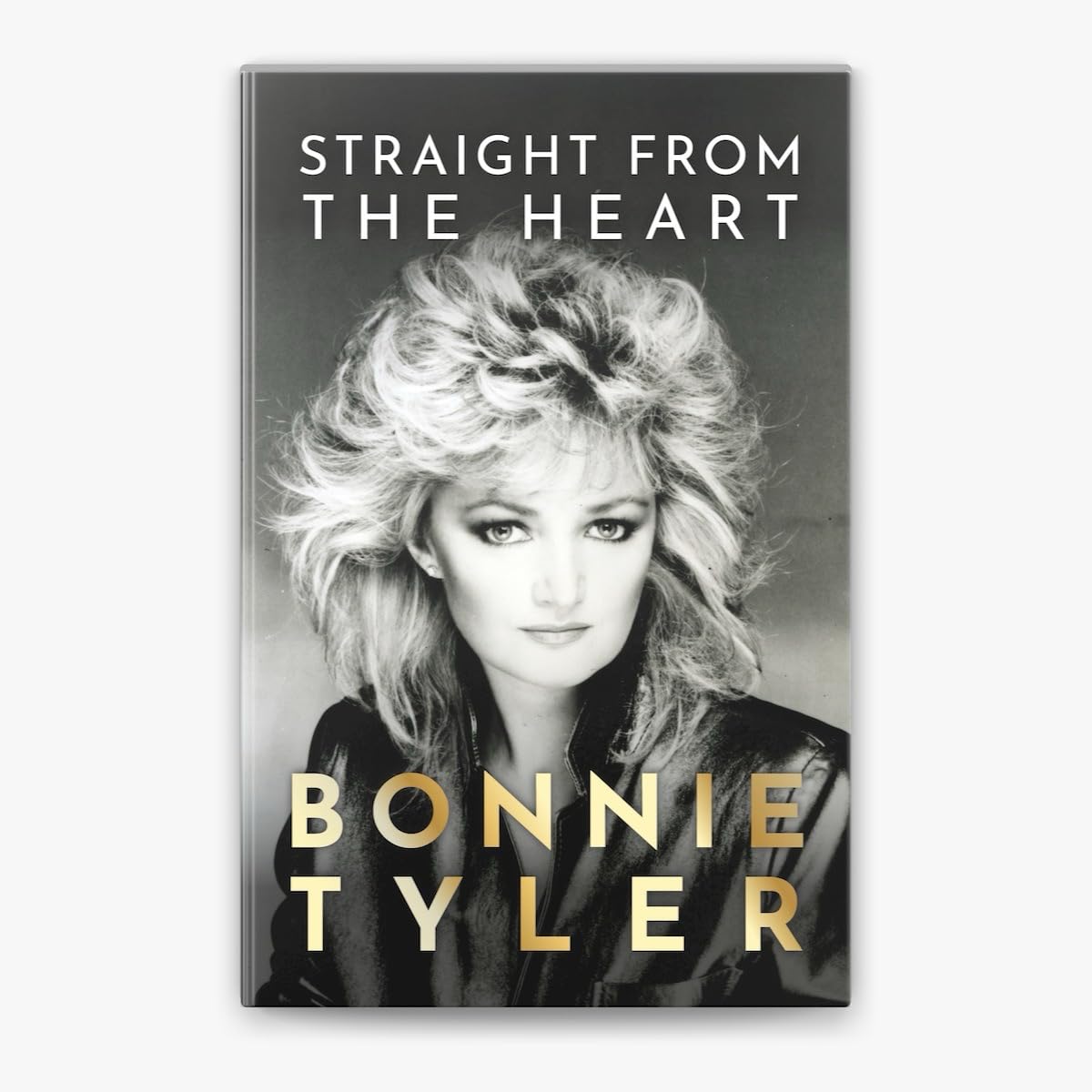 SIGNED Bonnie Tyler Book Straight From The Heart & Certificate of Authenticity Memorabilia Autograph Auto