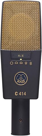AKG Pro Audio C414 XLII Large Diaphragm Studio Condenser Microphone
