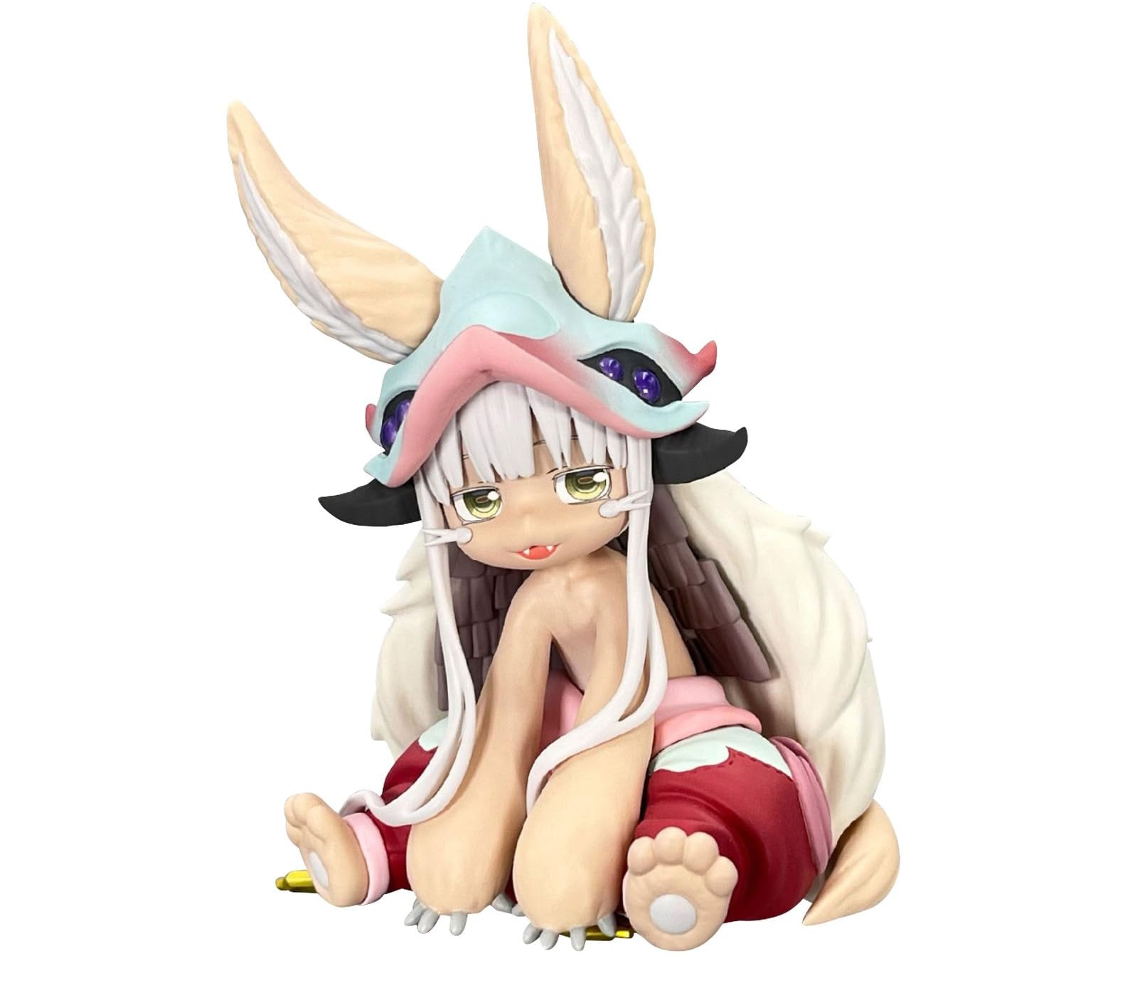 Furyu Nanachi Figure 11cm Made in Abyss: The Golden City of The Scorching Sun Noodle Stopper, Blue, Light Skin Tone, 11 cm