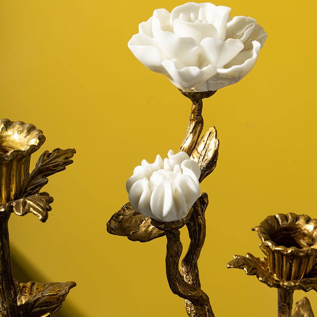 Bougeoir en poterie de grès fait main