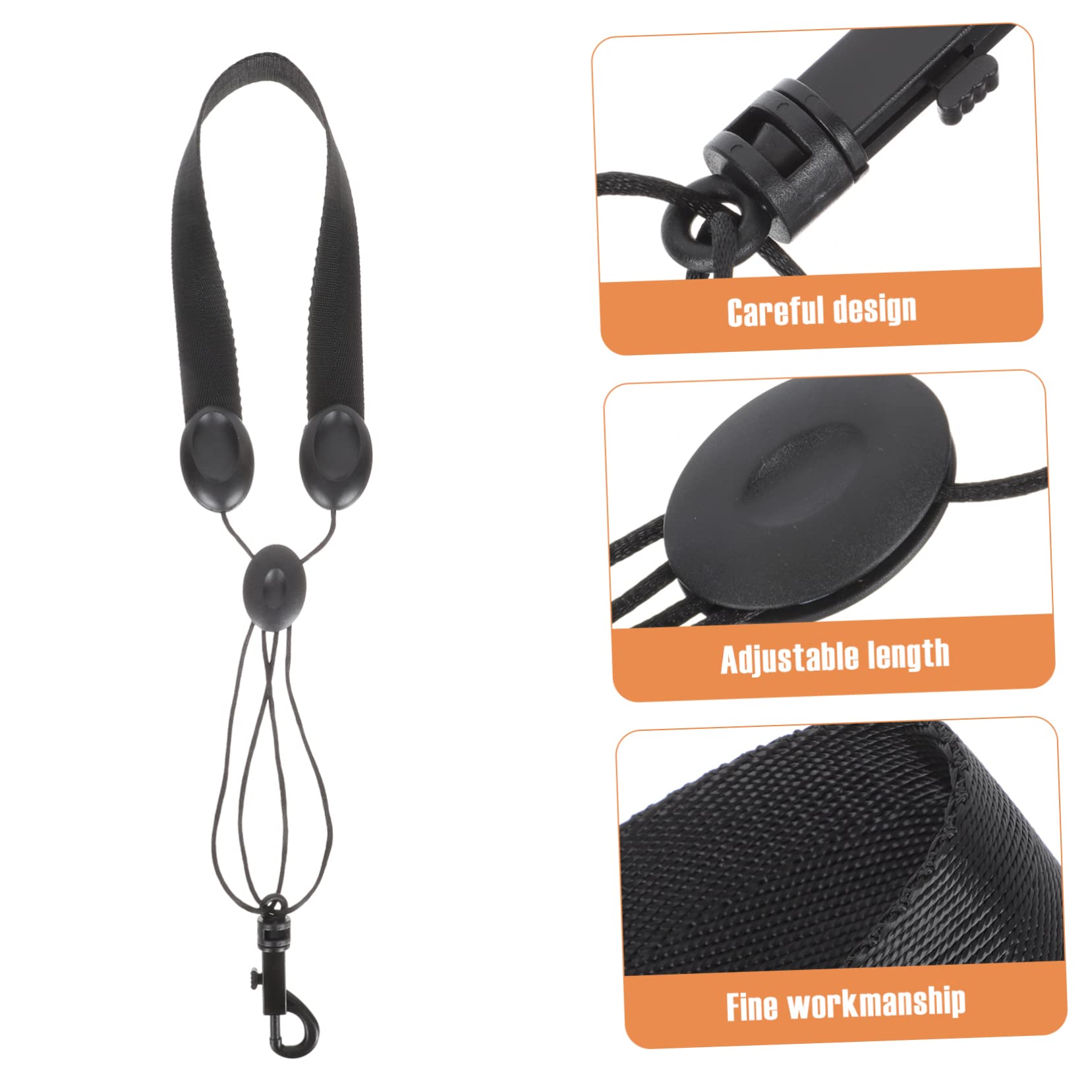ERINGOGO Saxophone Accessory Saxophone Neck Strap Comfortable Wide Design for Levels